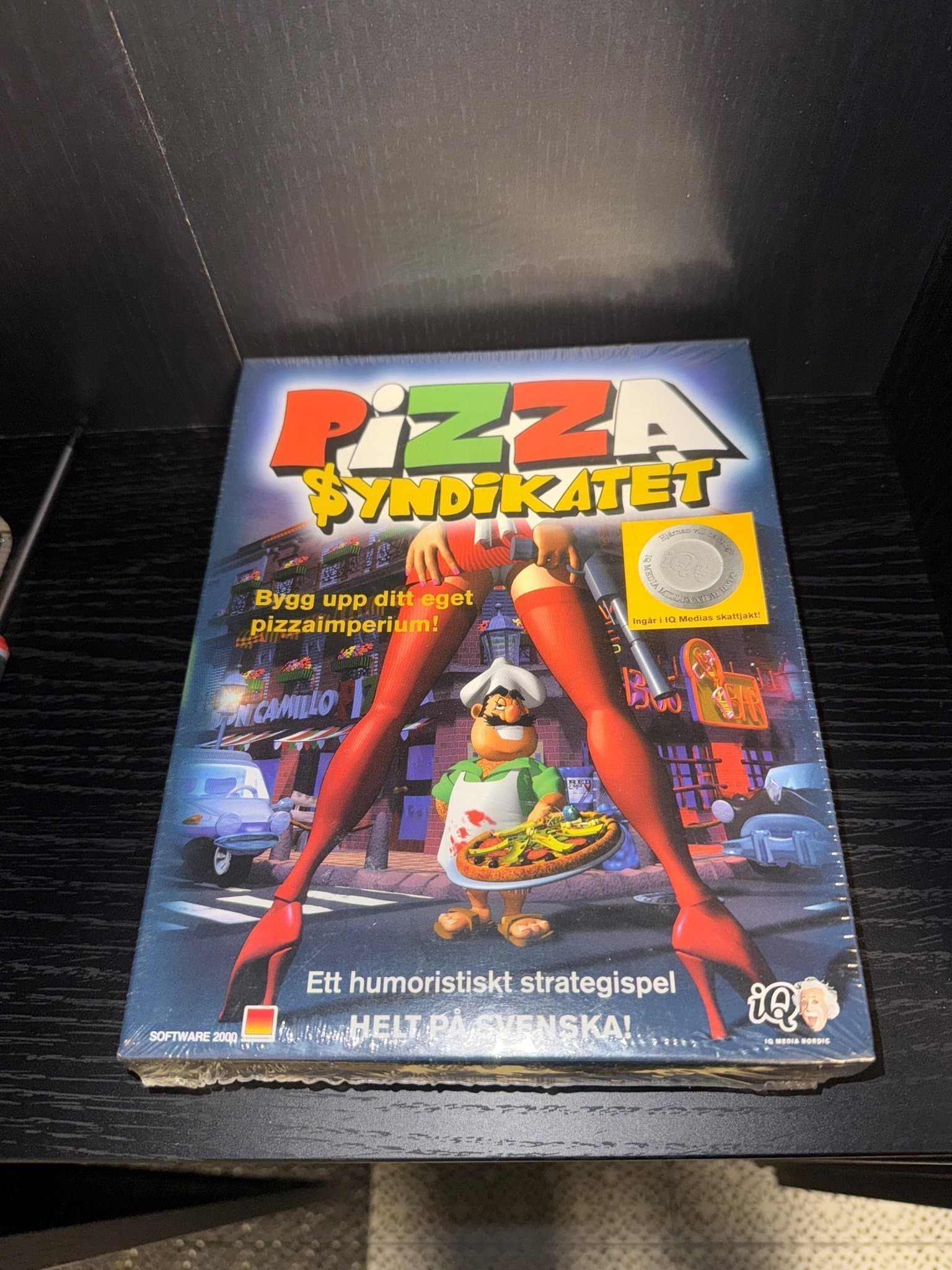 Pizza Syndikatet PC big box nytt och inplastat!