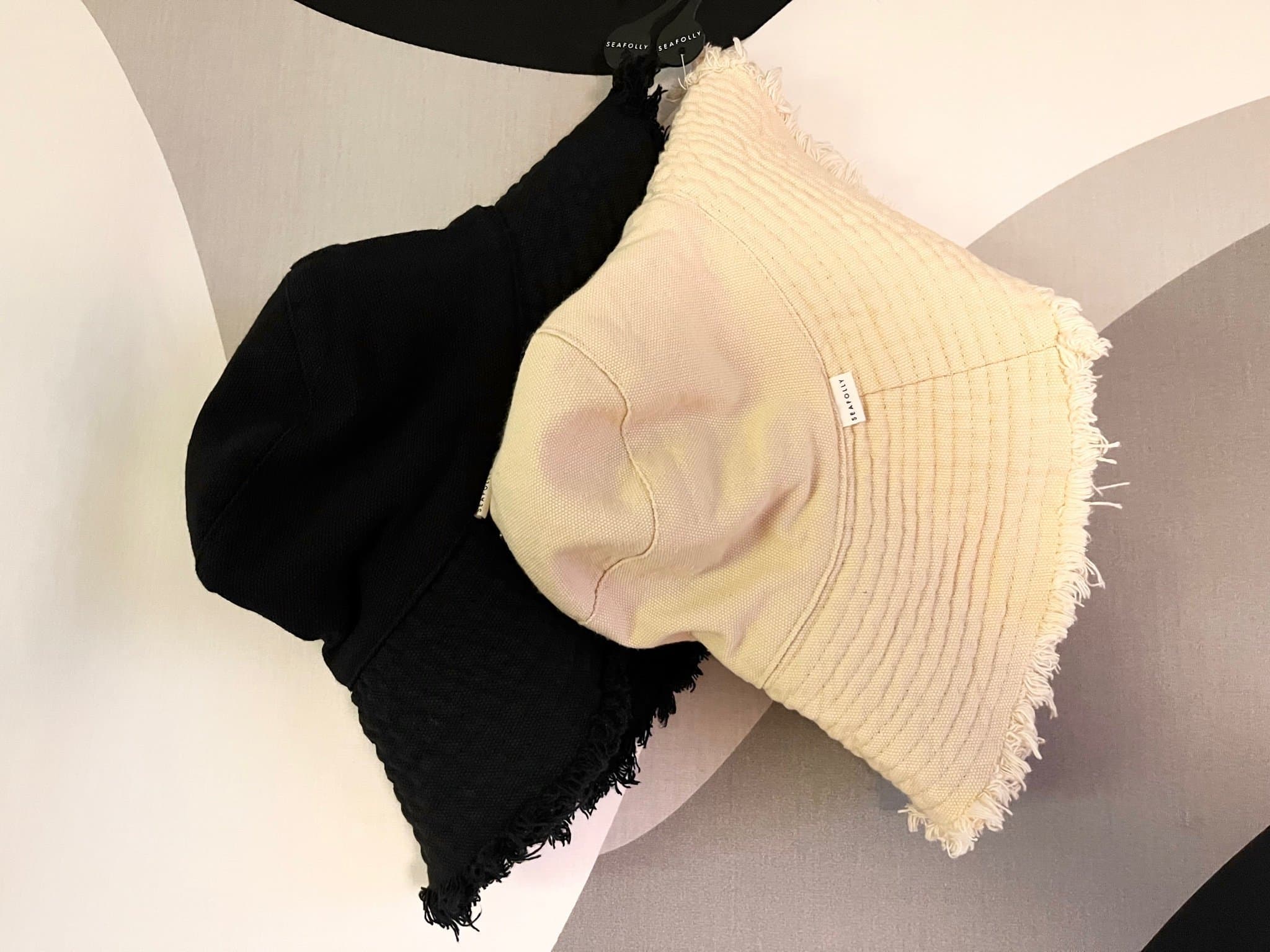 SEAFOLLY AUSTRALIA SHADY LADY FRINGE HAT SOLHATT HATT FRANSAR ONESIZE