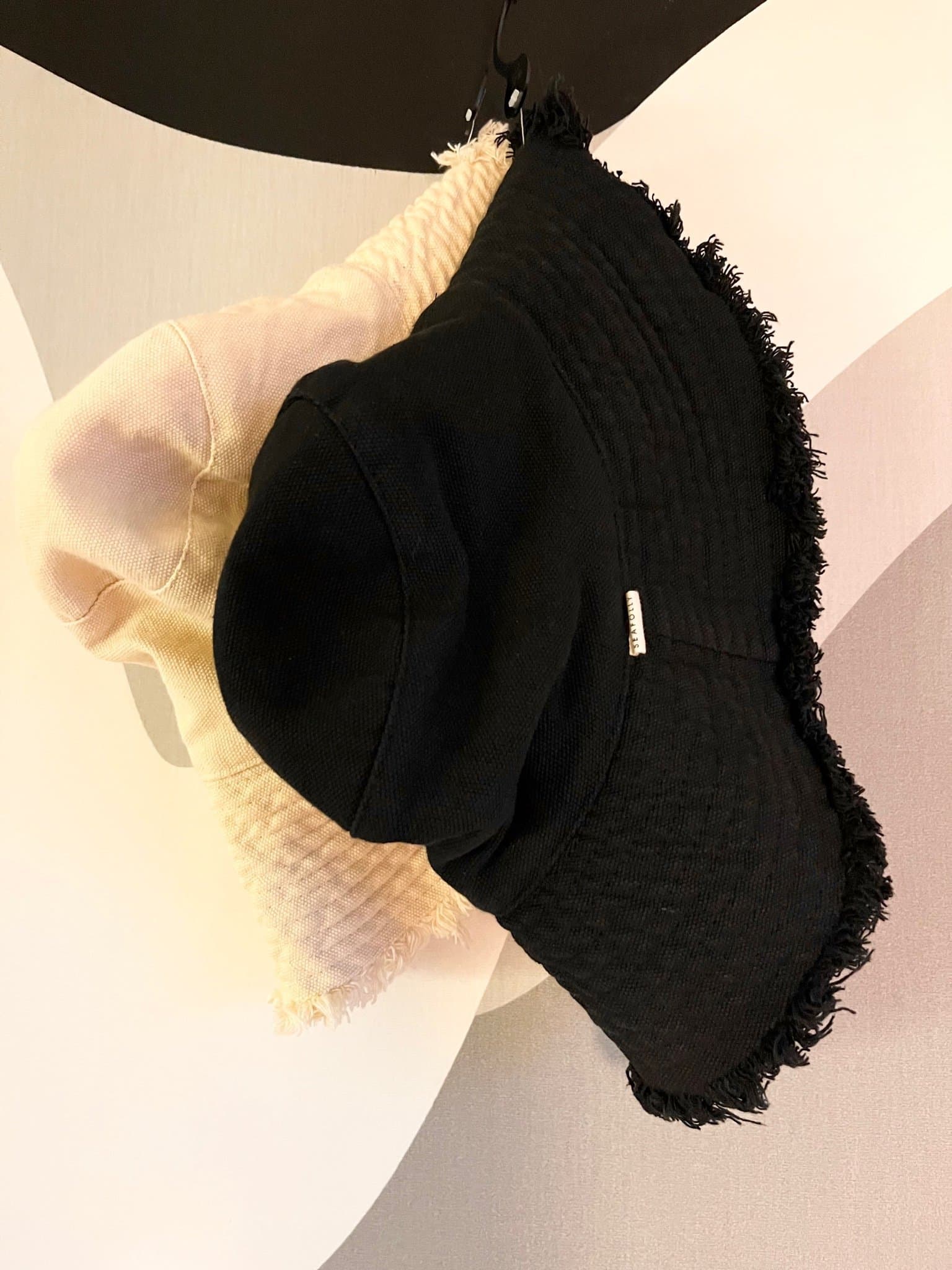 SEAFOLLY AUSTRALIA SHADY LADY FRINGE HAT SOLHATT HATT FRANSAR ONESIZE