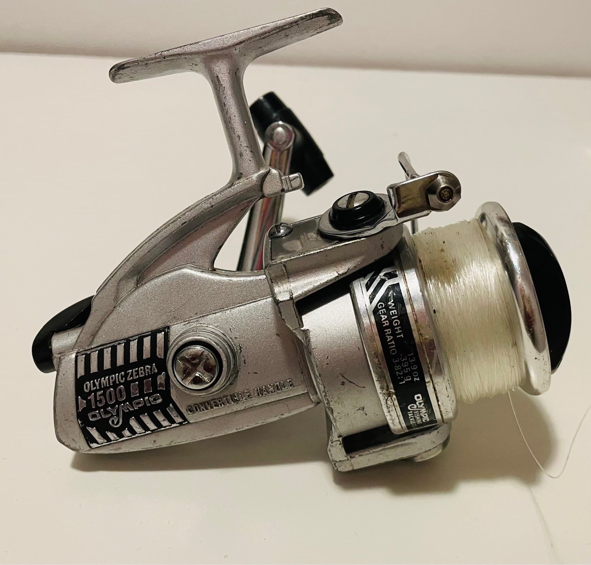 Olympic Zebra 1500 Vintage Haspelrulle