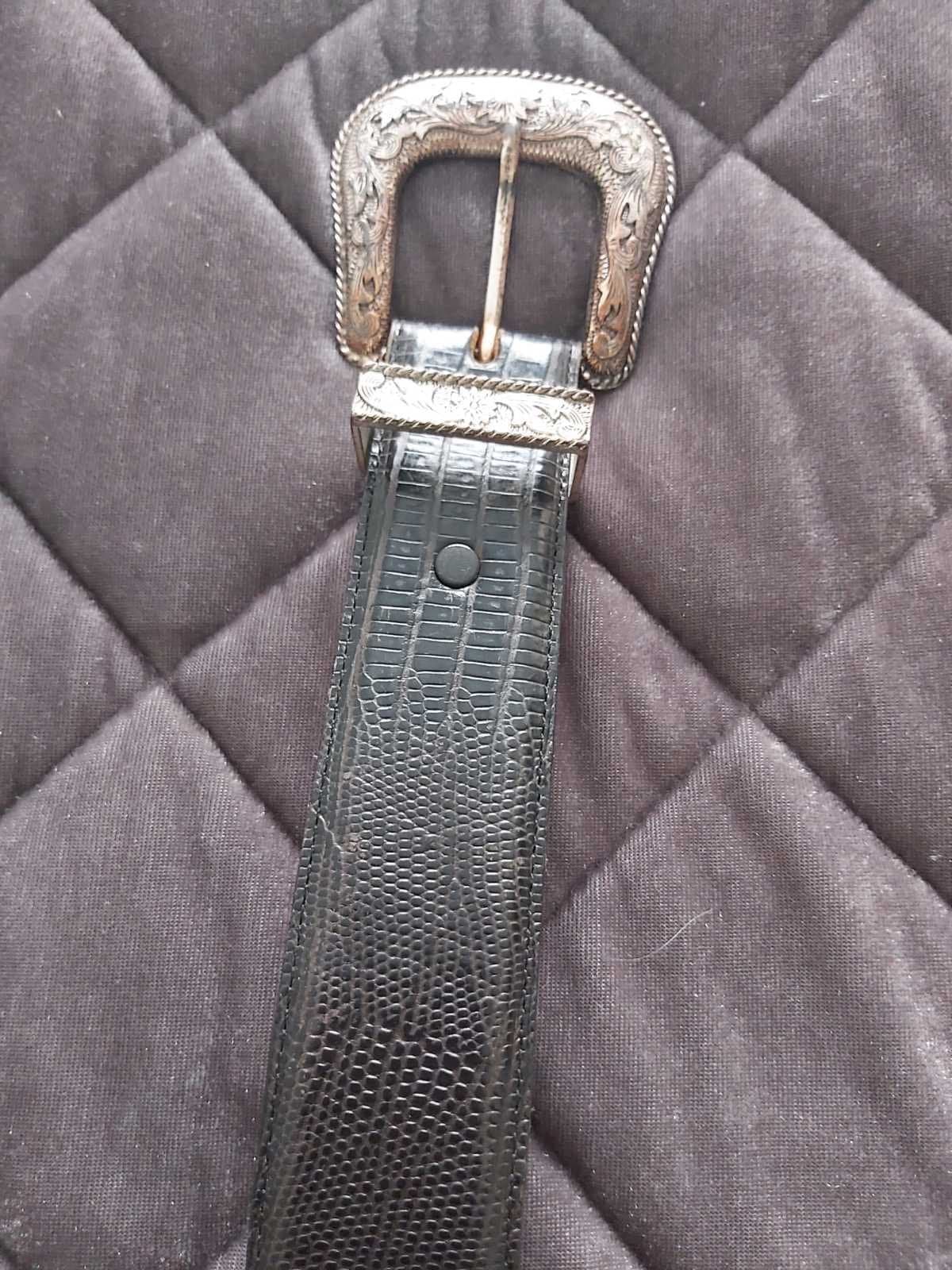 Silver Creek Collection svart bälte