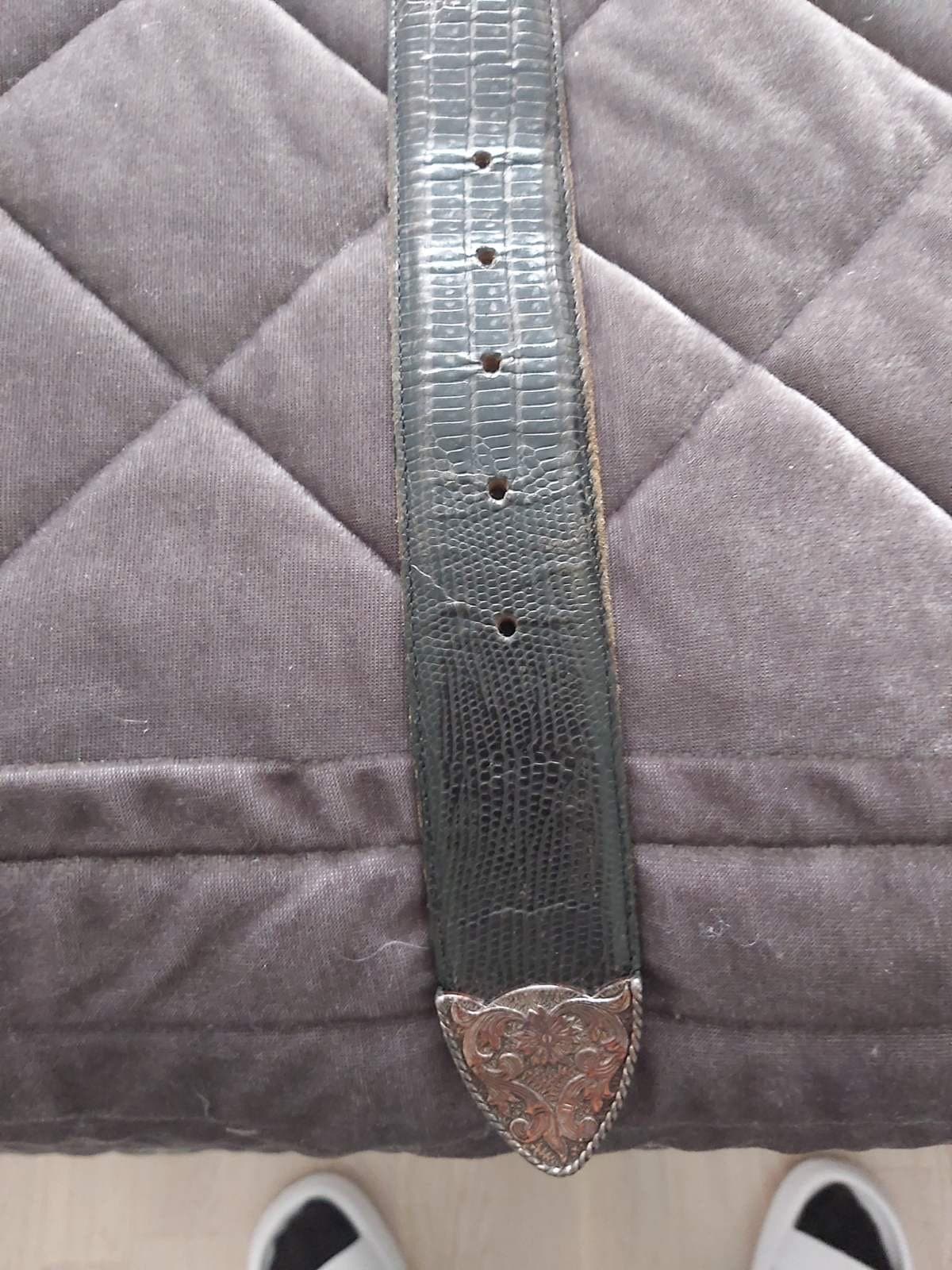 Silver Creek Collection svart bälte