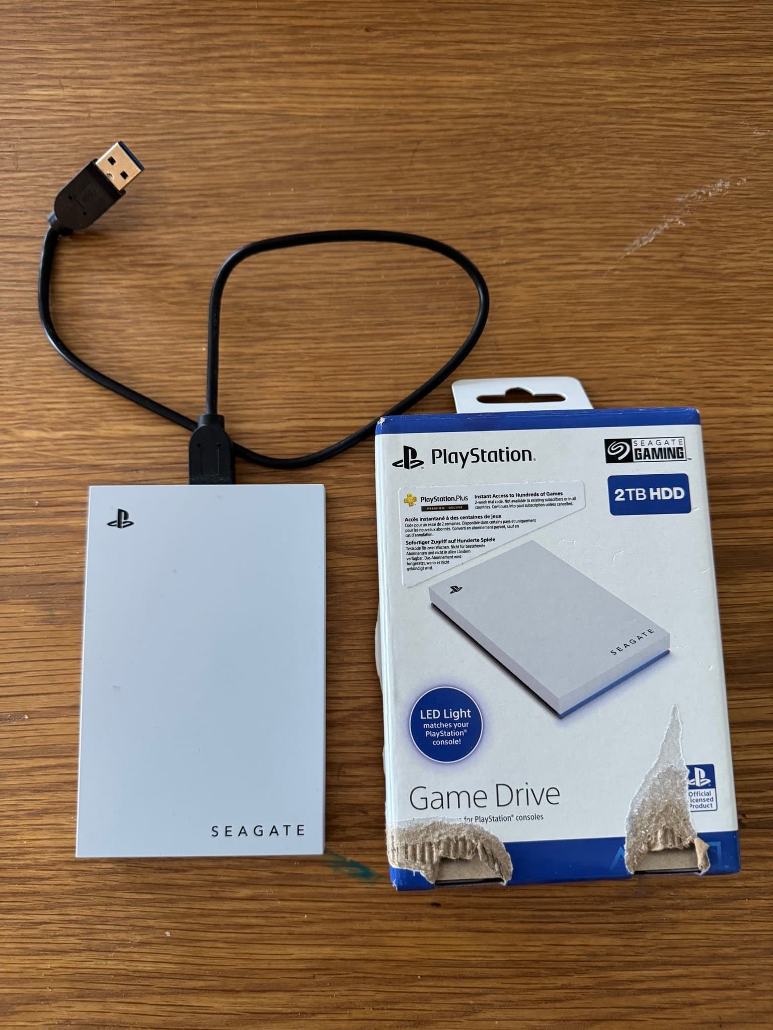 Seagate Game Drive för PlayStation 2TB HDD