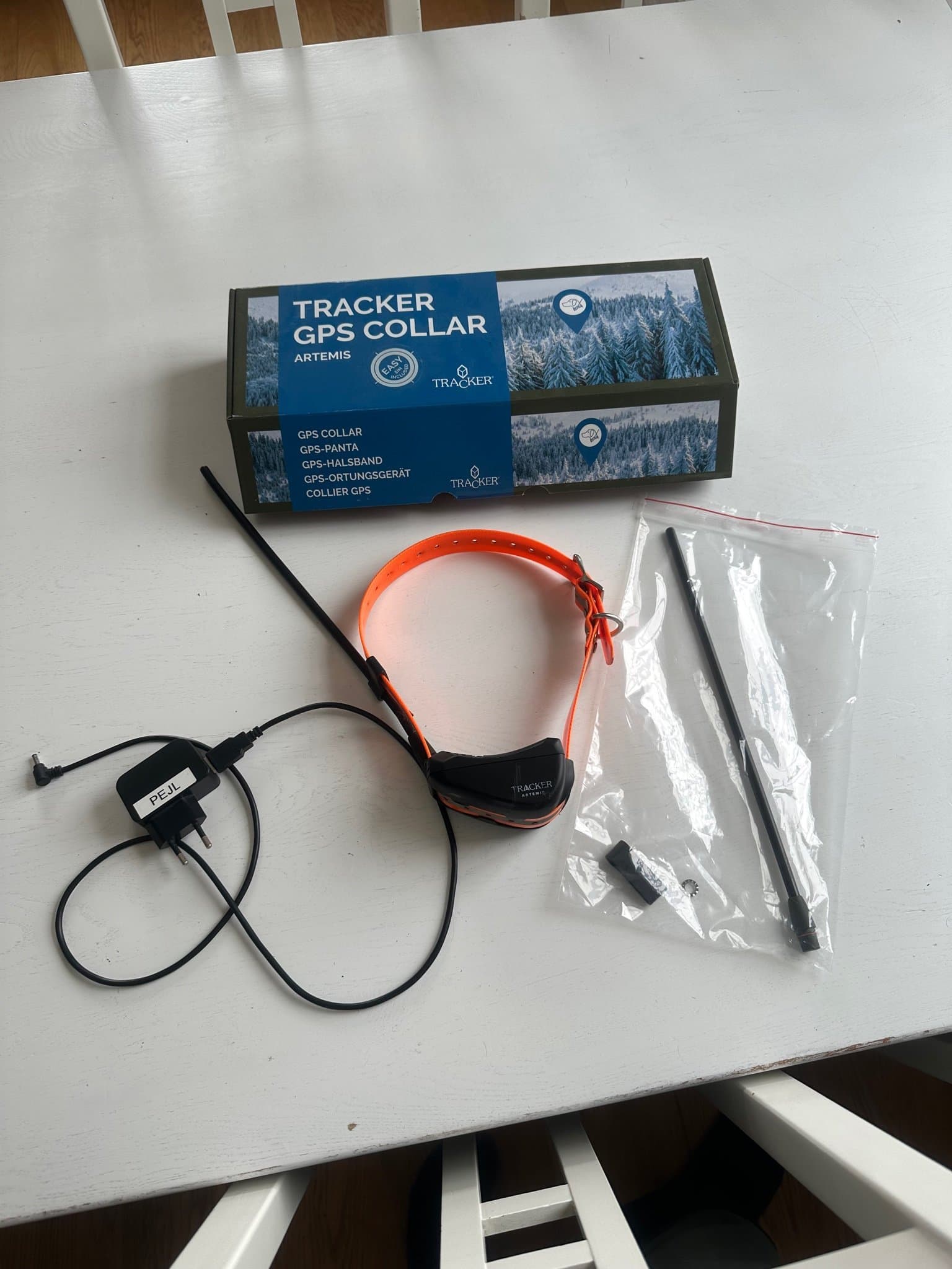 Tracker GPS-halsband Artemis