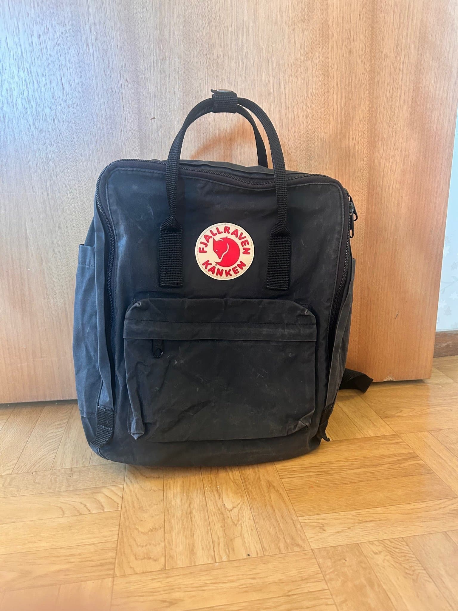 Fjällräven svart ryggsäck
