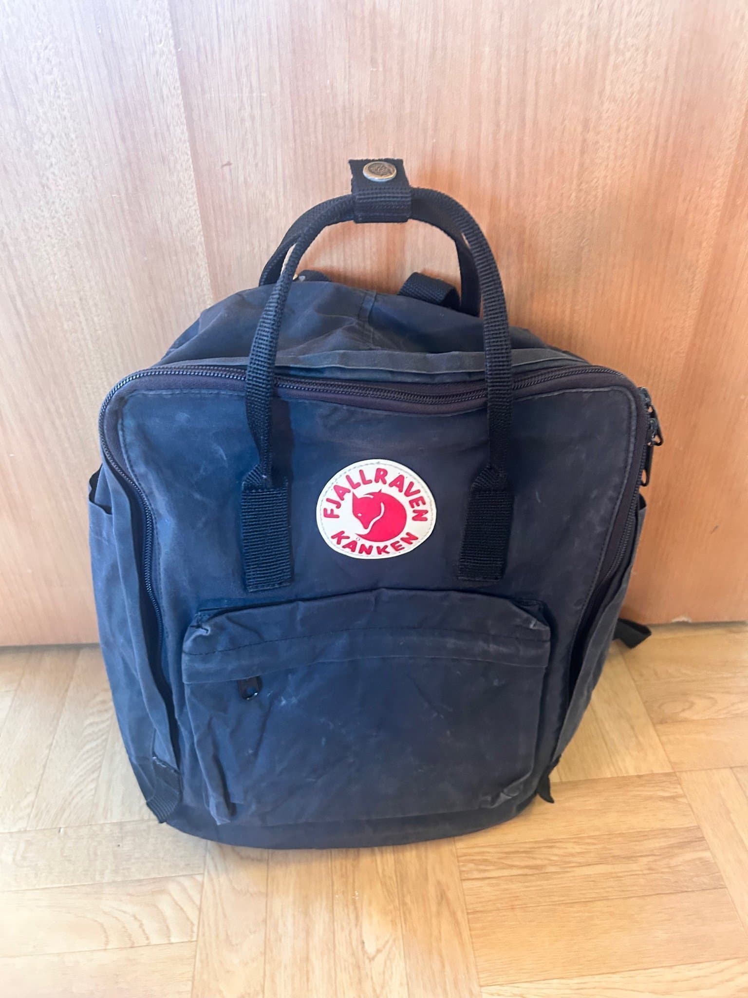Fjällräven svart ryggsäck
