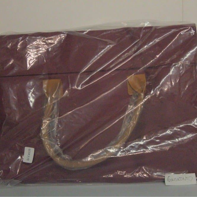 [Ny] Röd vinröd datorväska vattentät portfölj laptop väska