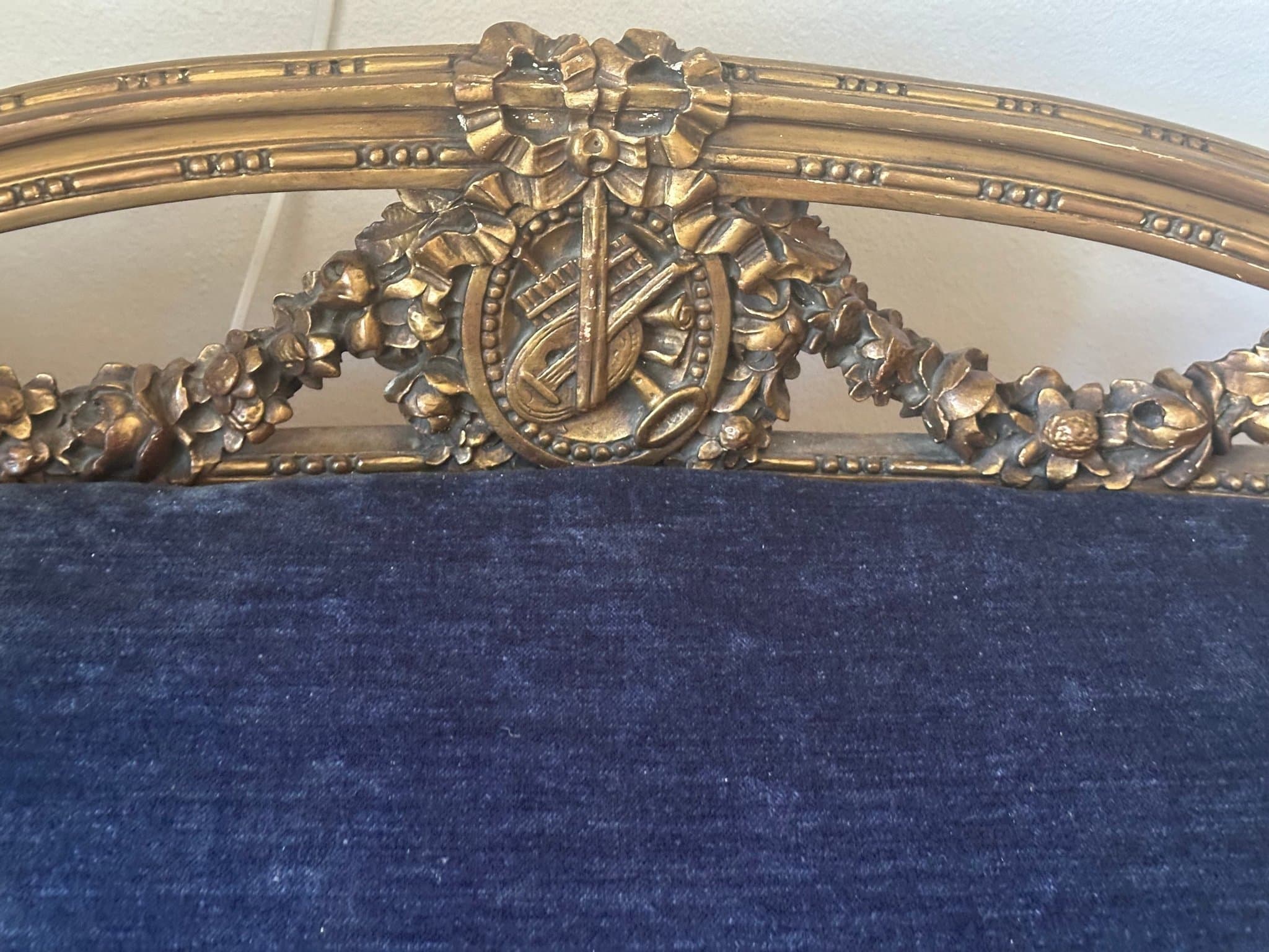 Bänk Louis XV-stil 1900-talet