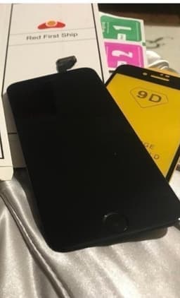 1 st iPhone 8 Plus Skärm Komplett &Kamera och vattentät /svart
