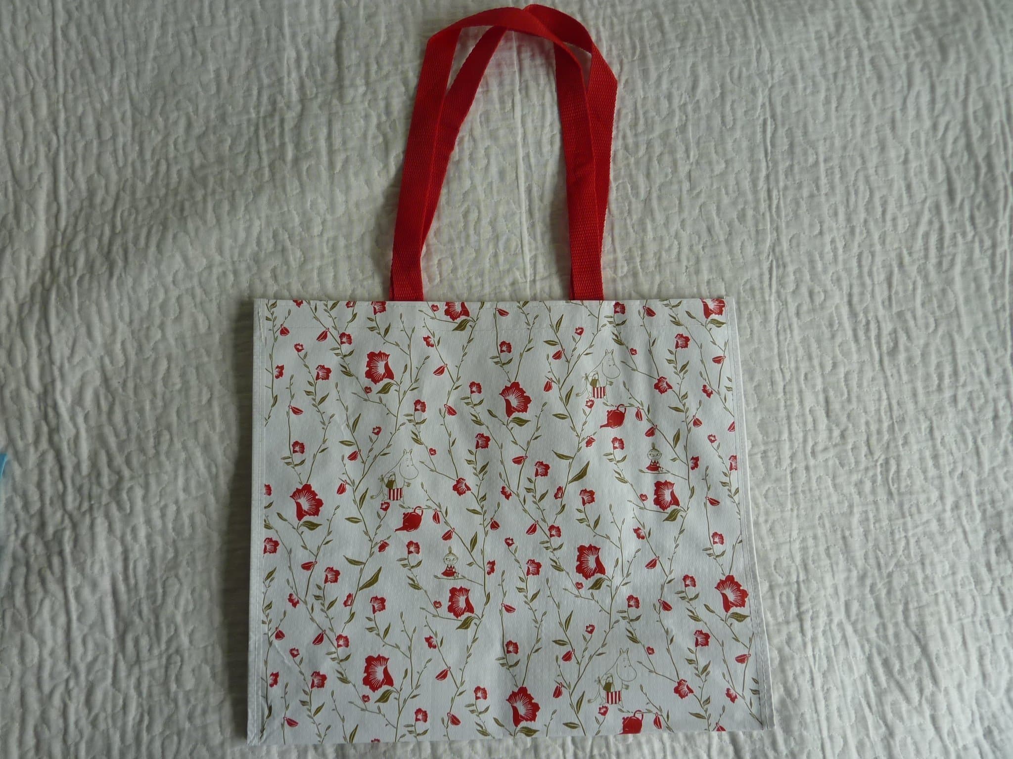 Mumin, vit väska Muminmamma och Lilla My, Ny