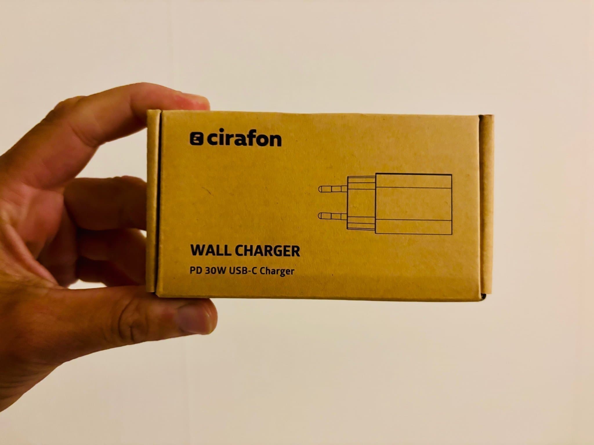 Cirafon Väggladdare PD 30W USB-C, adapter, Iphoneladdare