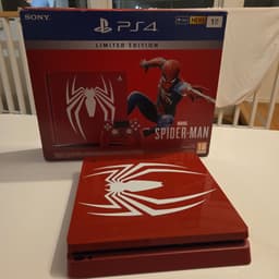 Sony PlayStation 4 PS4 Limited Edition Spider-Man 1TB med spel och Disney