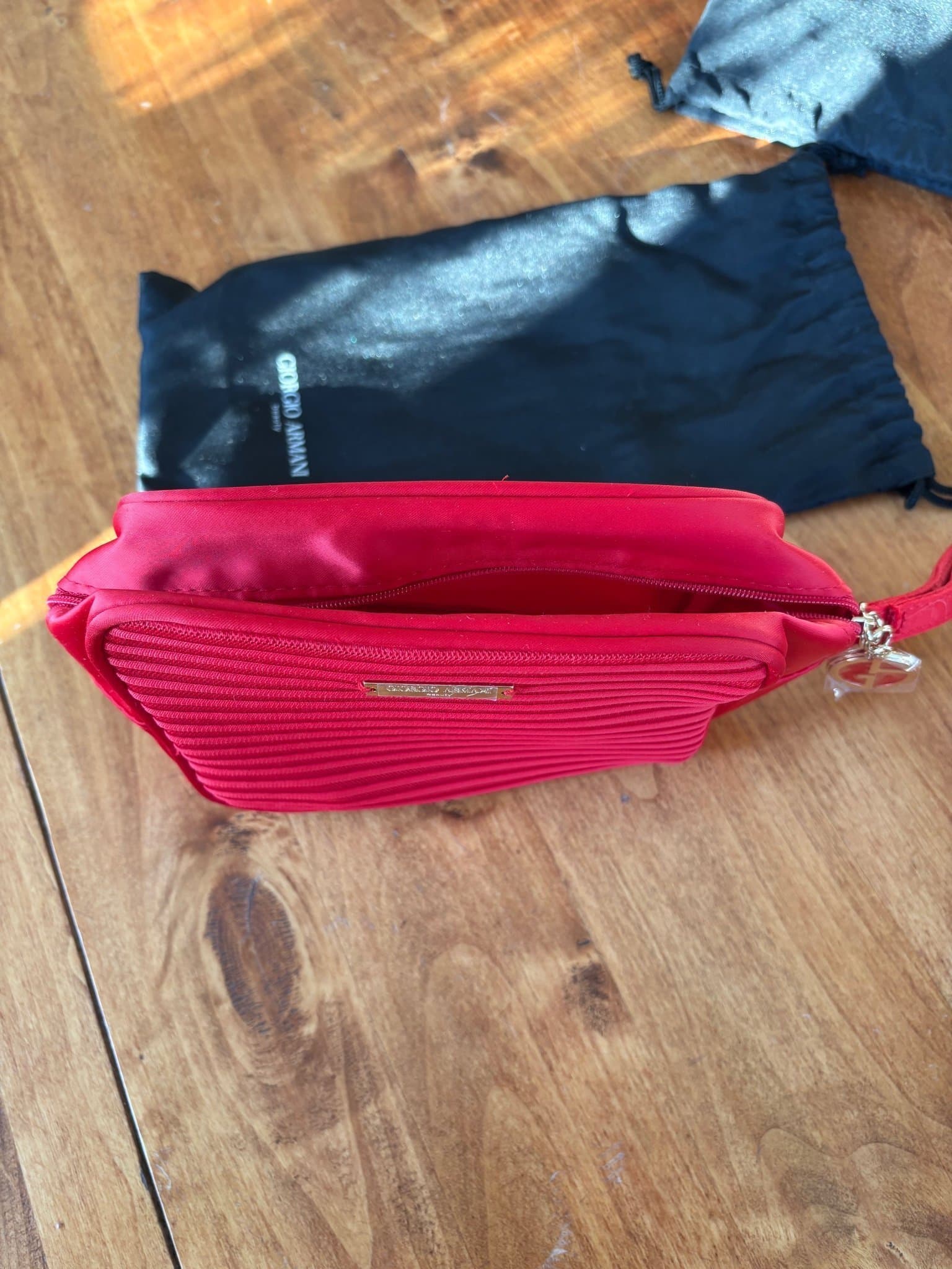 Giorgio Armani necessär och dustbag