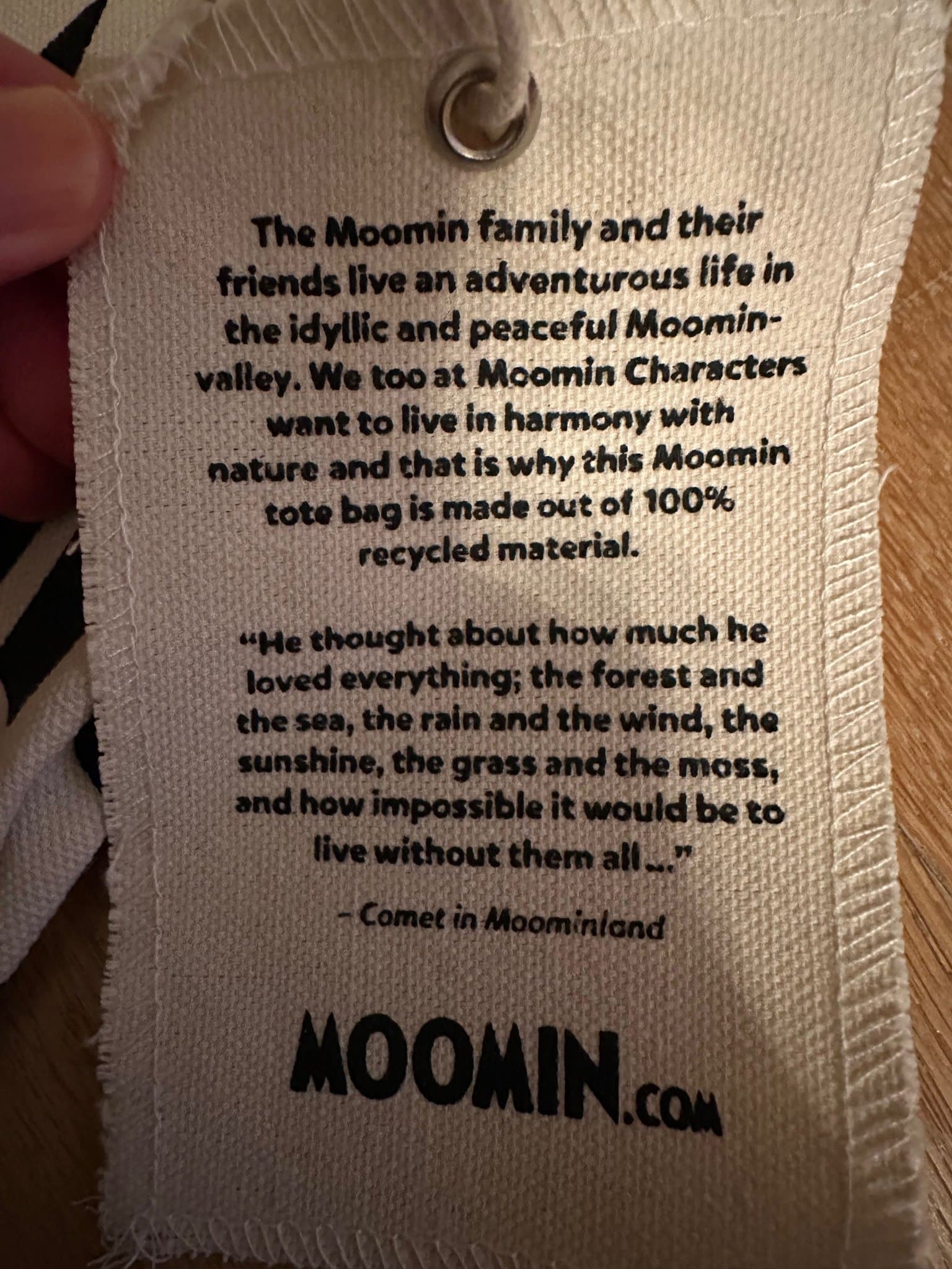 Moomin Characters vit väska