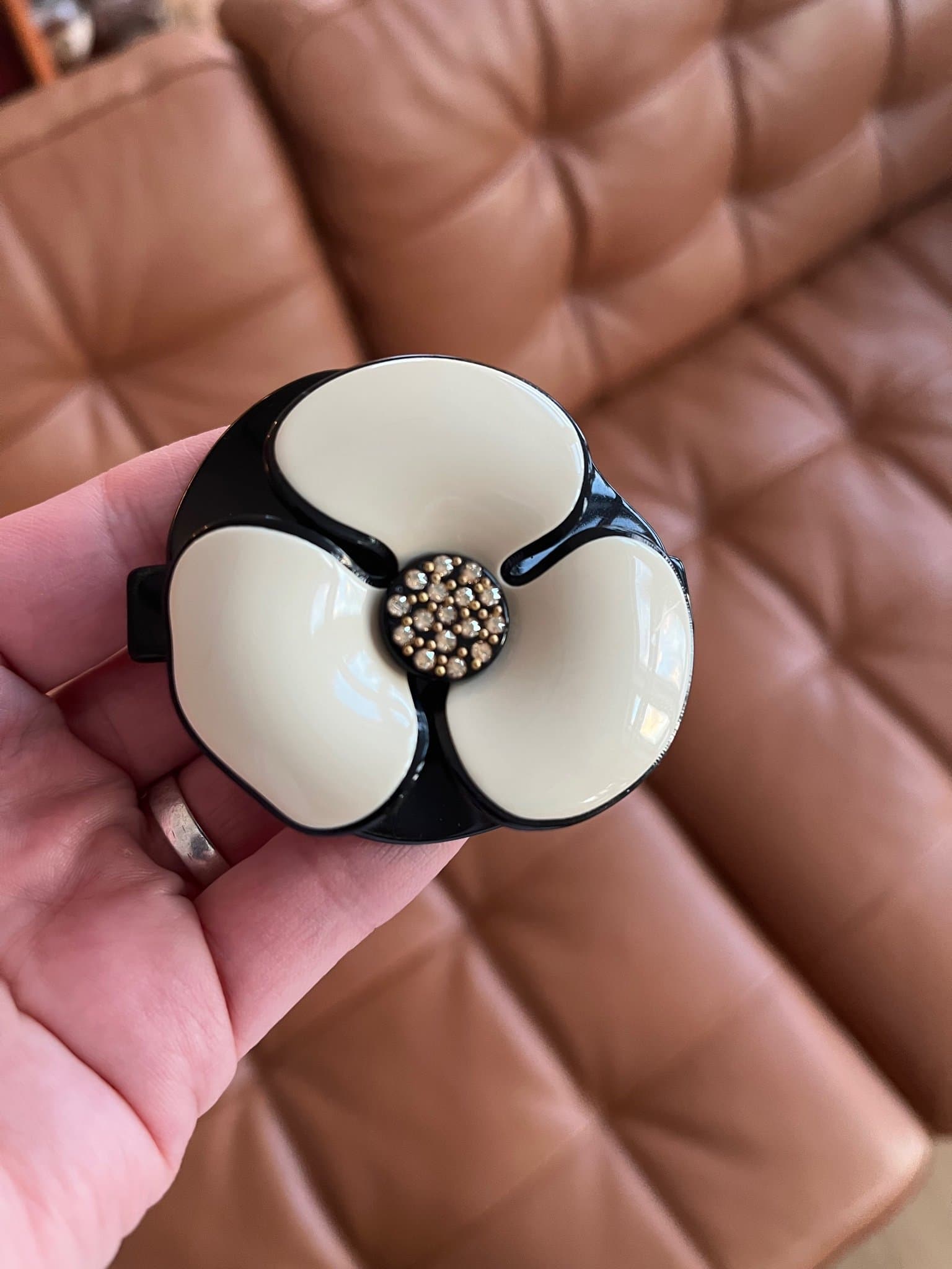 Franskt hårspänne Camélia