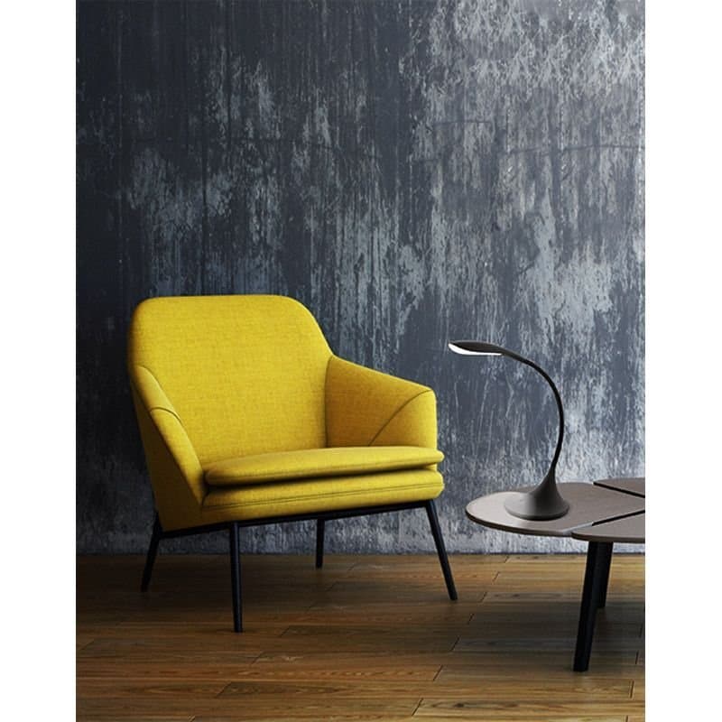 DAMBERA LED BORDLAMPA SVART INTEGRERAD LED