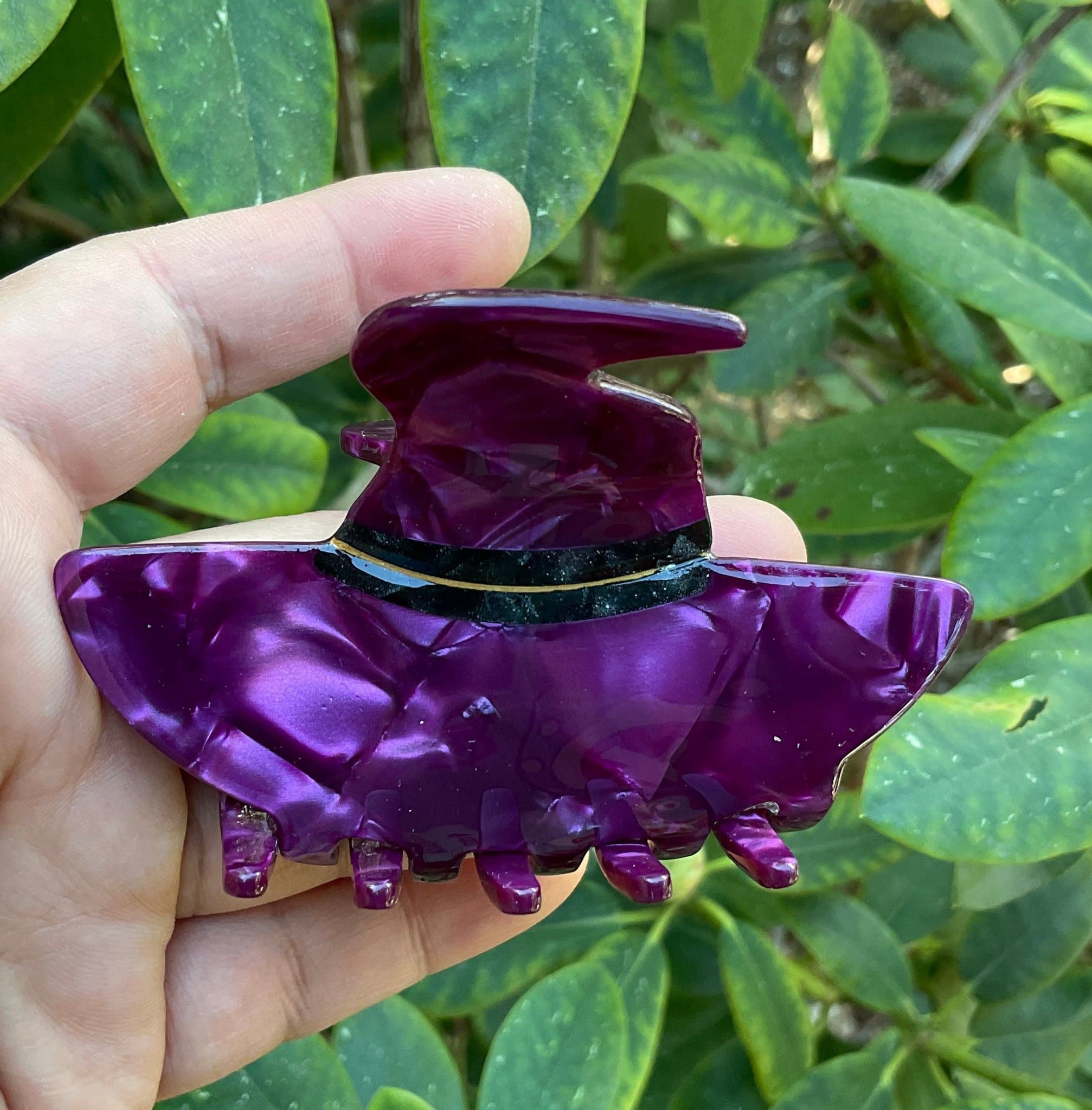 Ny Hårklämma ”Lilla Häxhatt” Halloween