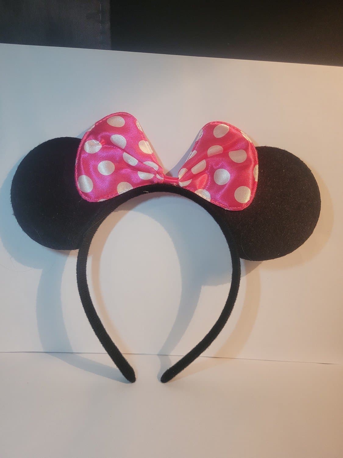 Disney minnie mouse mimmi öron diadem med rosett