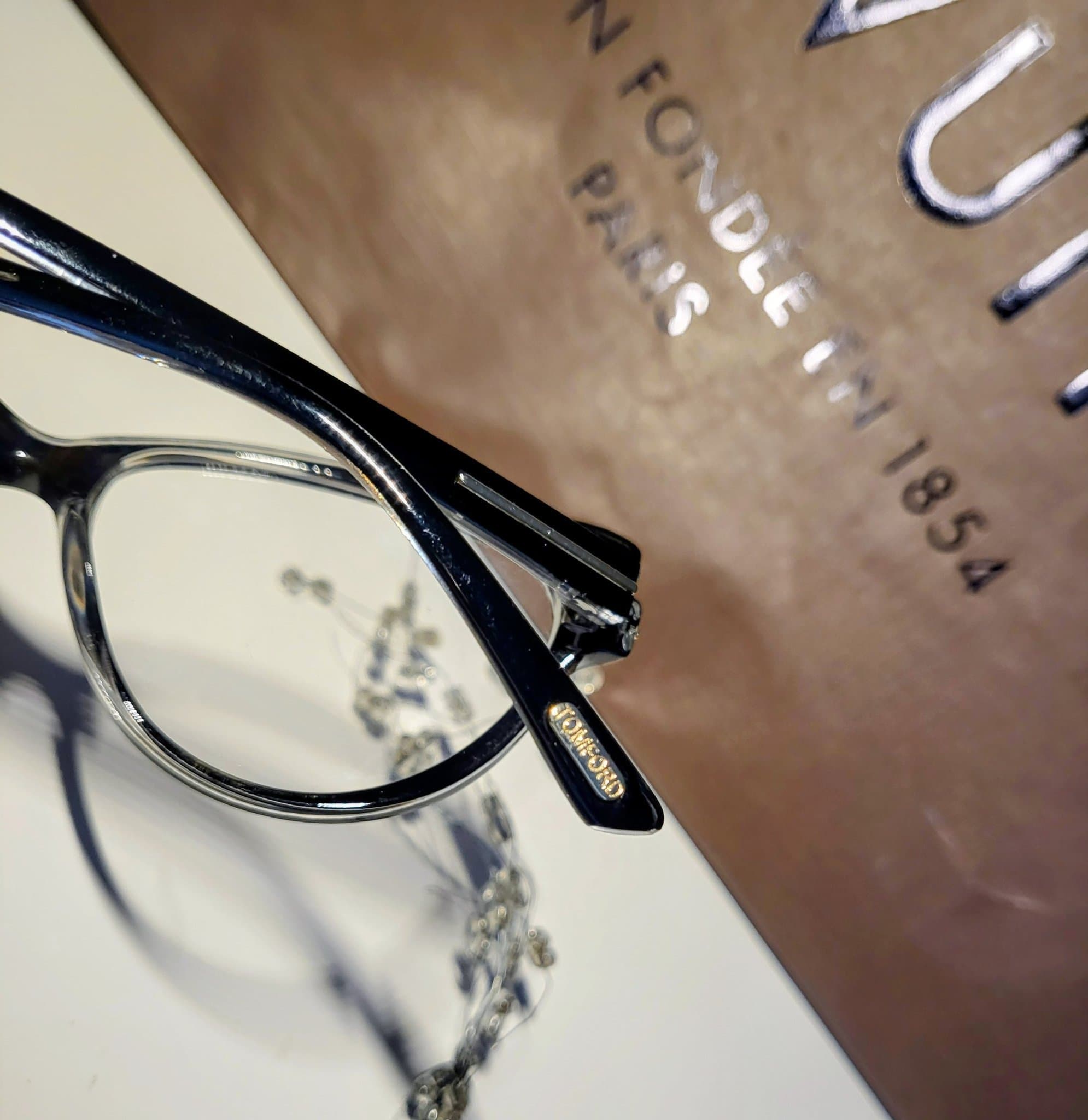 Tom Ford glasögonbågar TF5269 - Hård etui PILGRIM - Läs info !