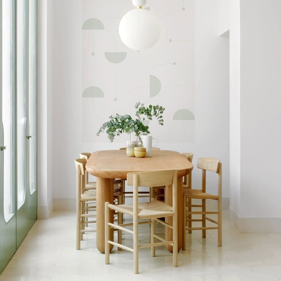 Hayon Tiles - Väggdekoration [Tiles Green TAPETER]