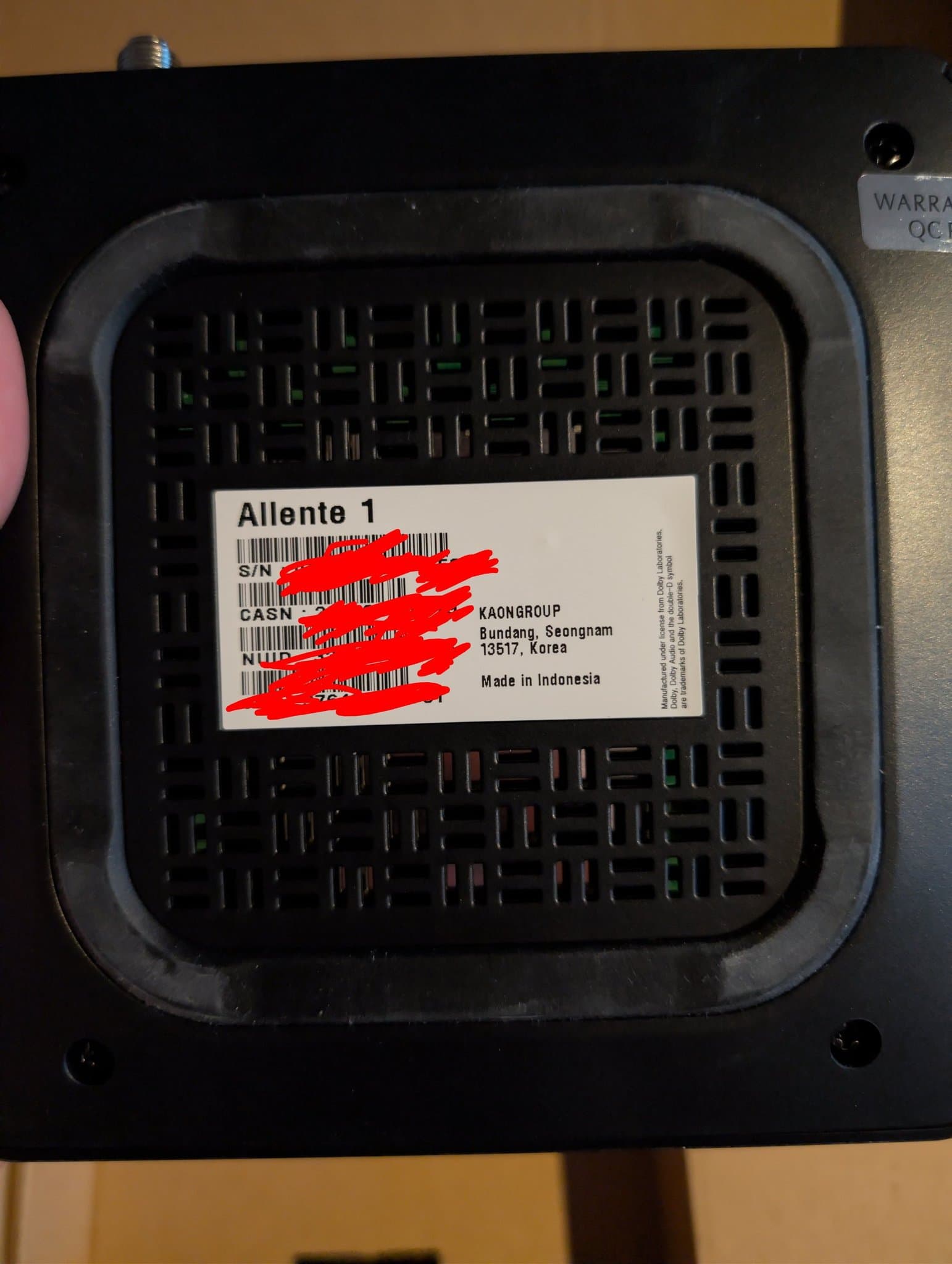 Allente 1 Android TV 4K HDR