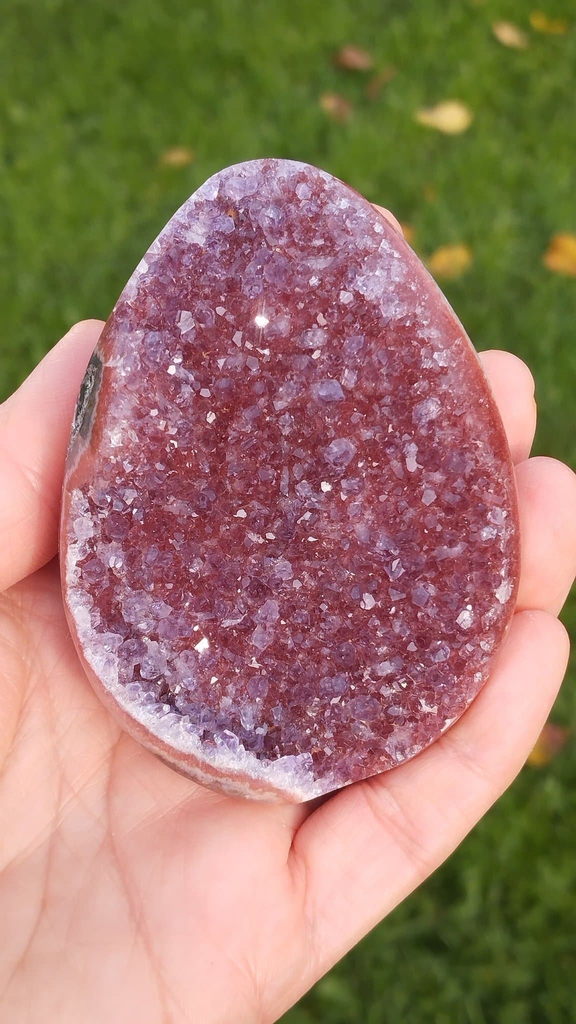 Äggformade gummigodis kristall,Crystal Cluster