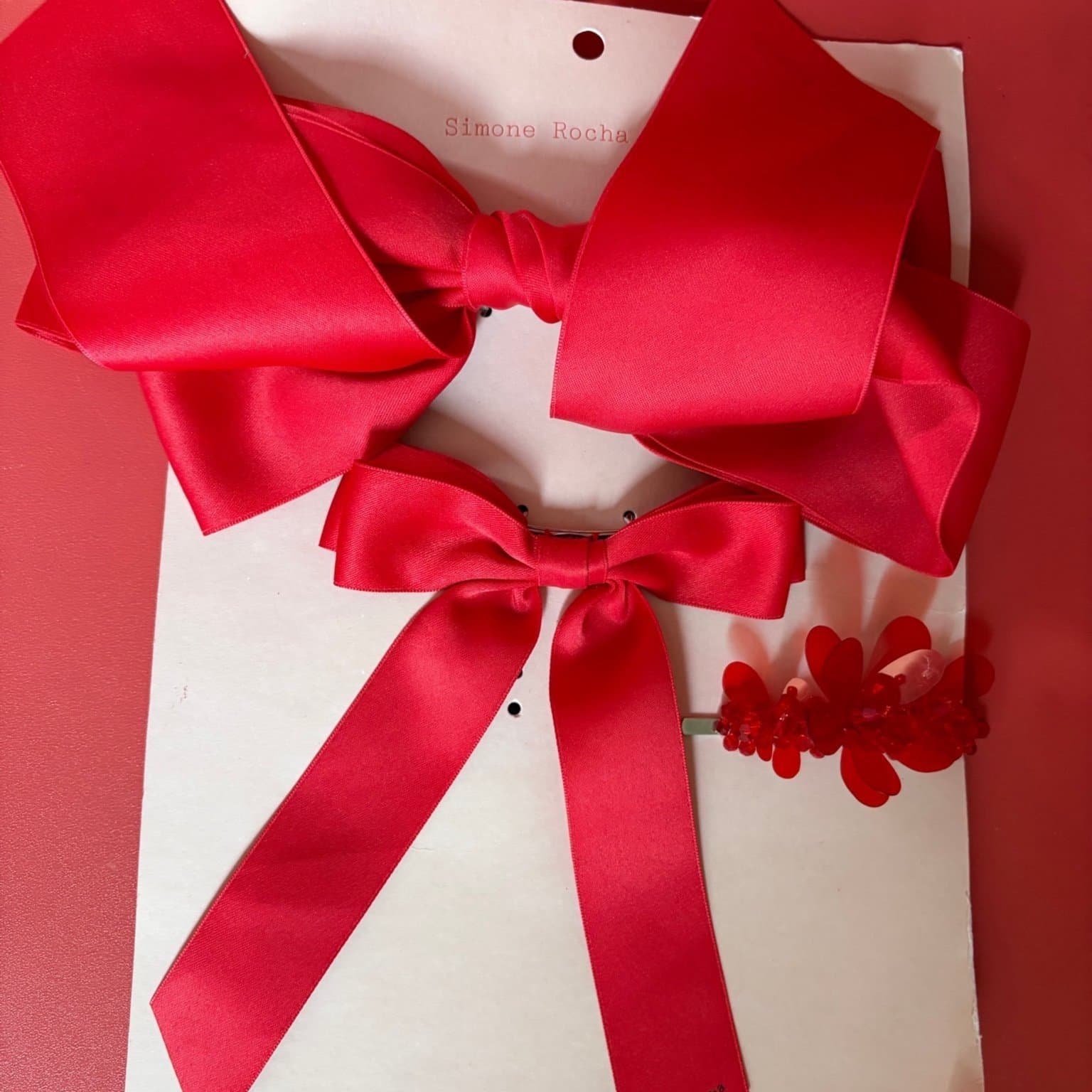 Simone Rocha x H&M Håraccessoarer – Rosetter och Hårspänne