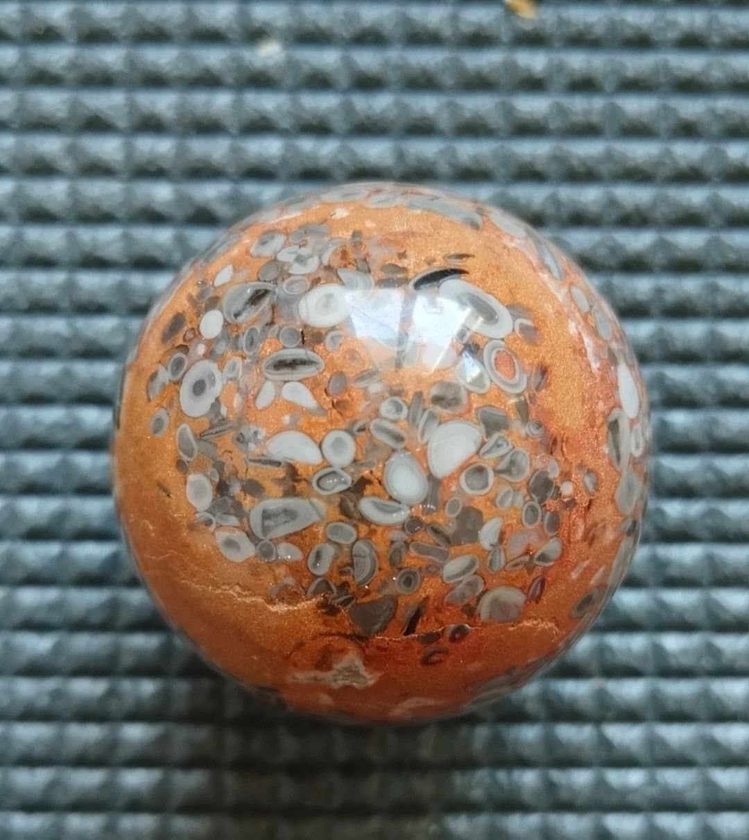 Frukt jaspis kristallkula