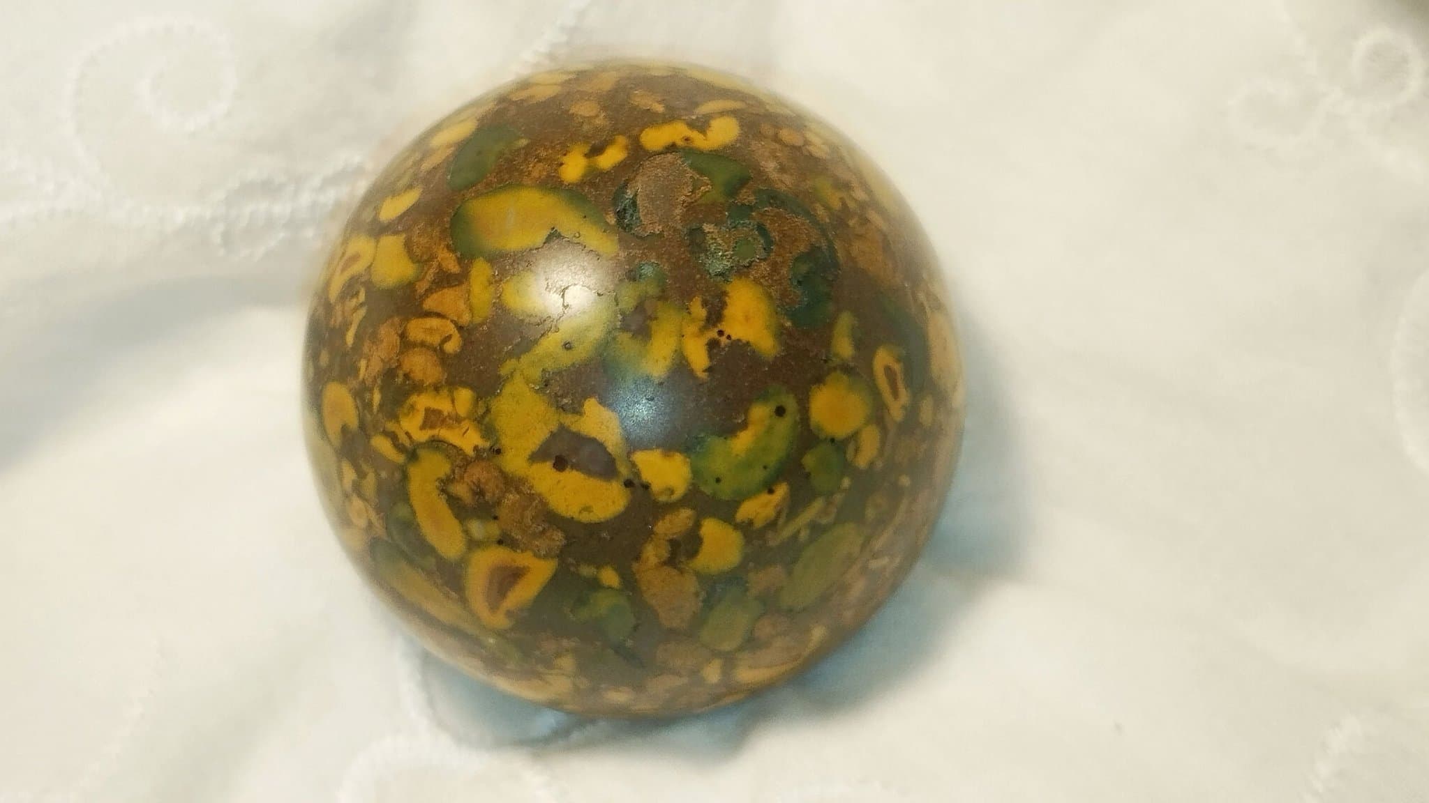 Frukt jaspis kristallkula