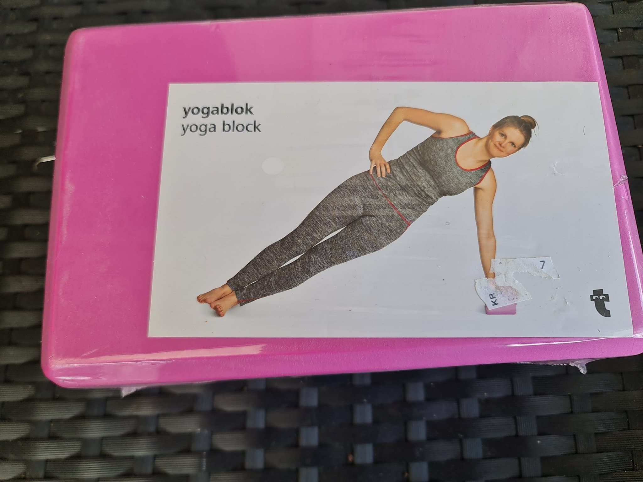 Yogablock rosa