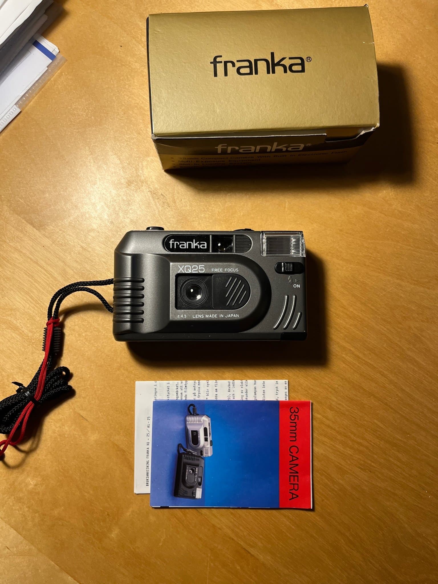 Frank XQ25 35mm kamera