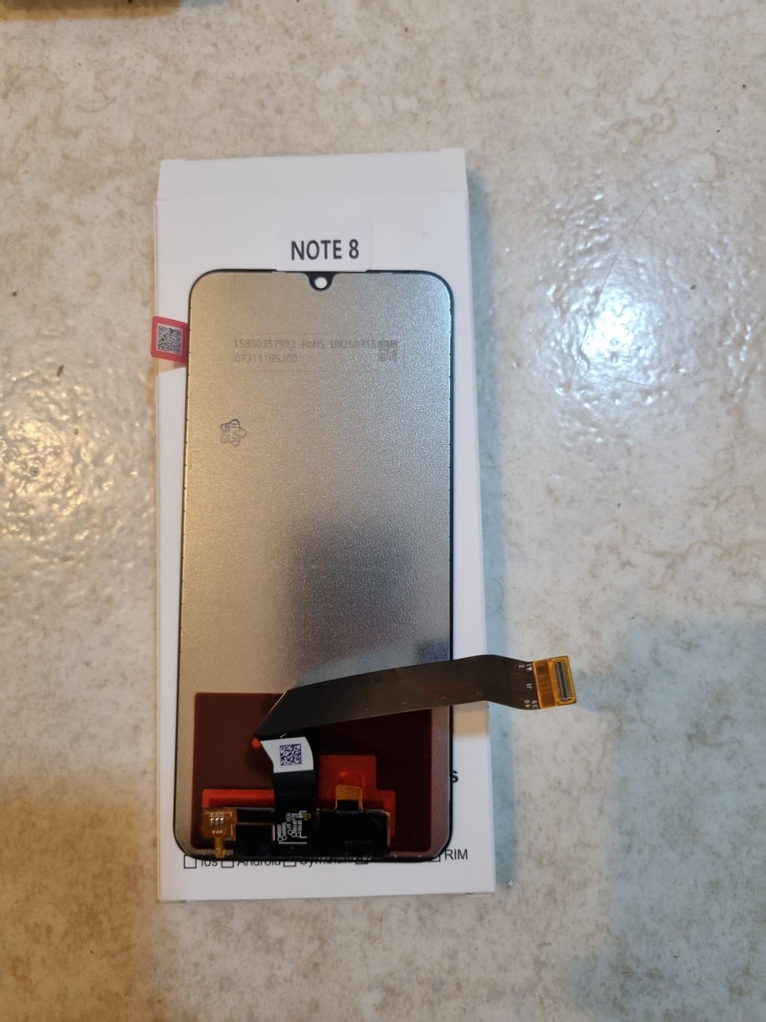 Skärm för Xiaomi Redmi Note 8