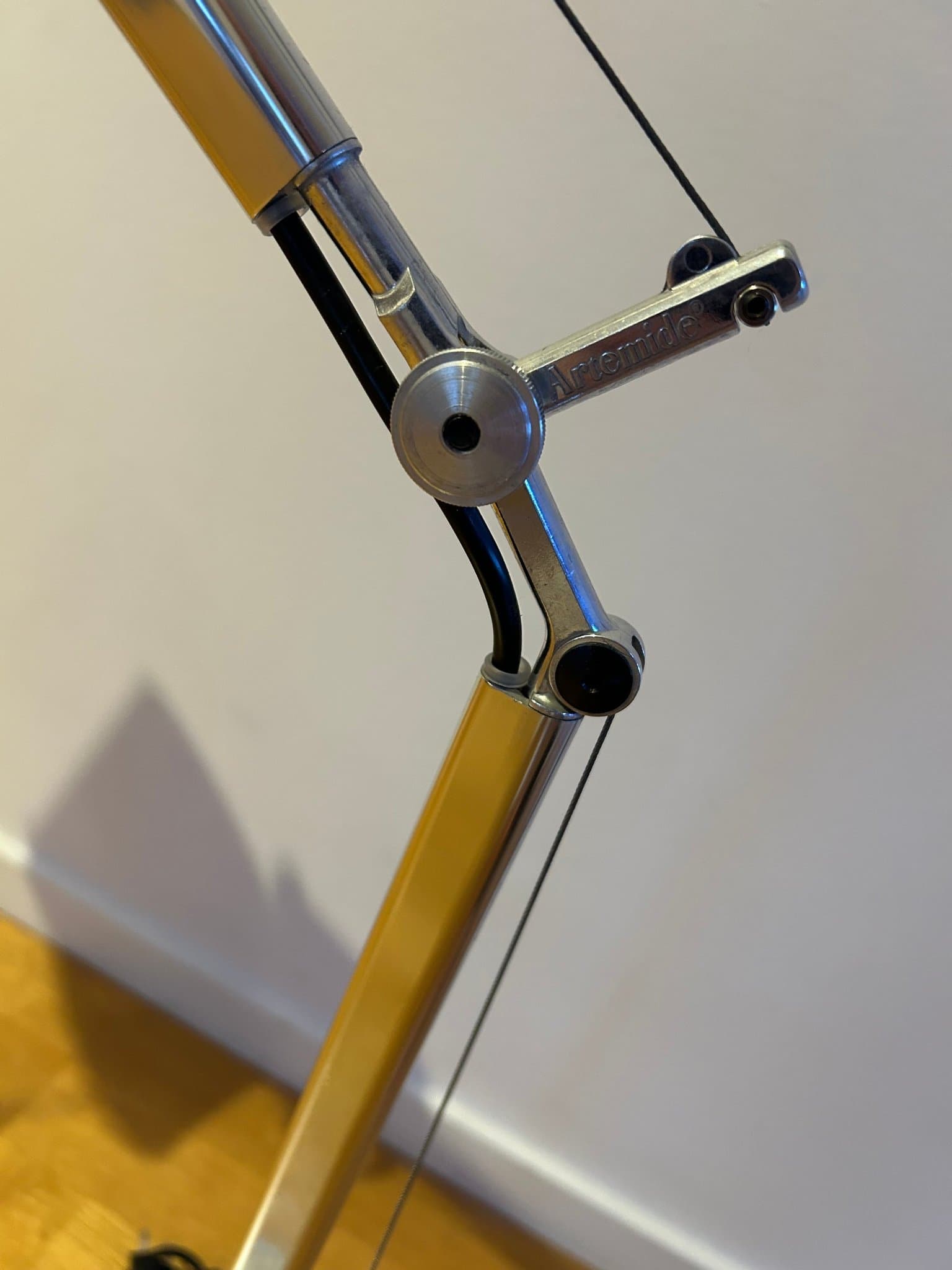 Skrivbordslampa "Tolomeo", Artemide, Italien.