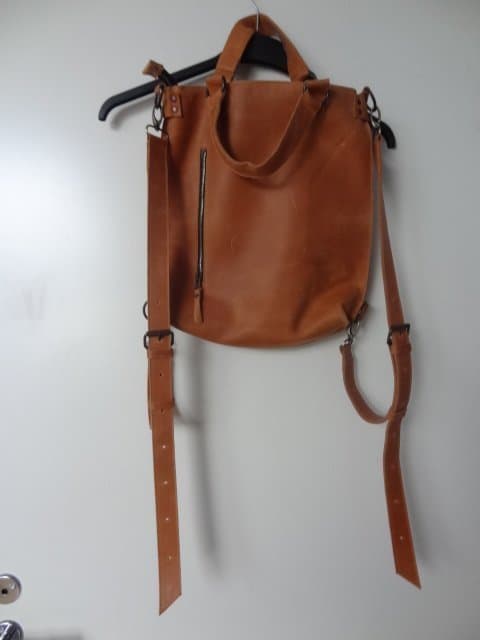 Unik ryggsäck i läder Ukraina
