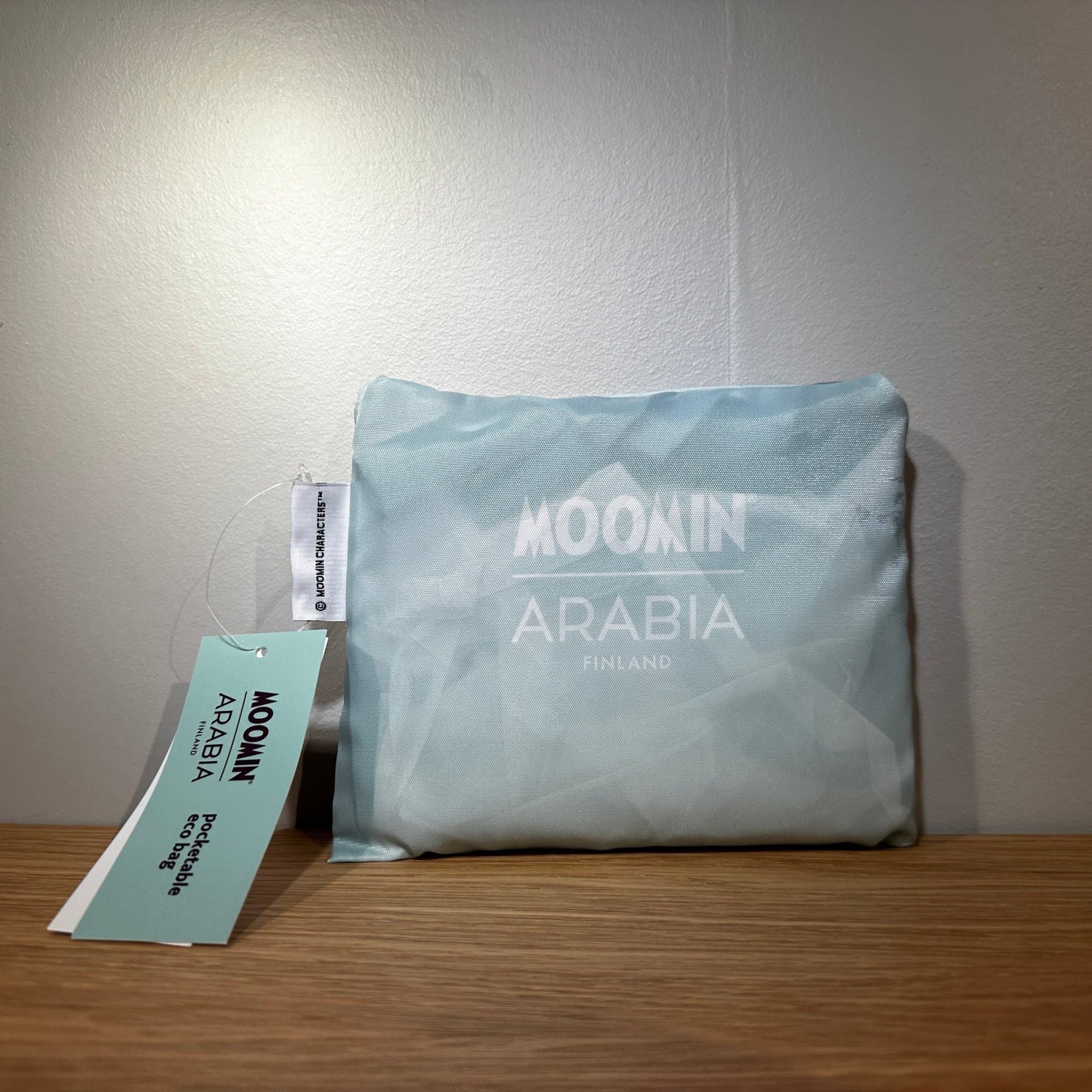 Moomin Arabia exklusiv för Japan kasse väska Snusmumriken shoppingkasse mumin