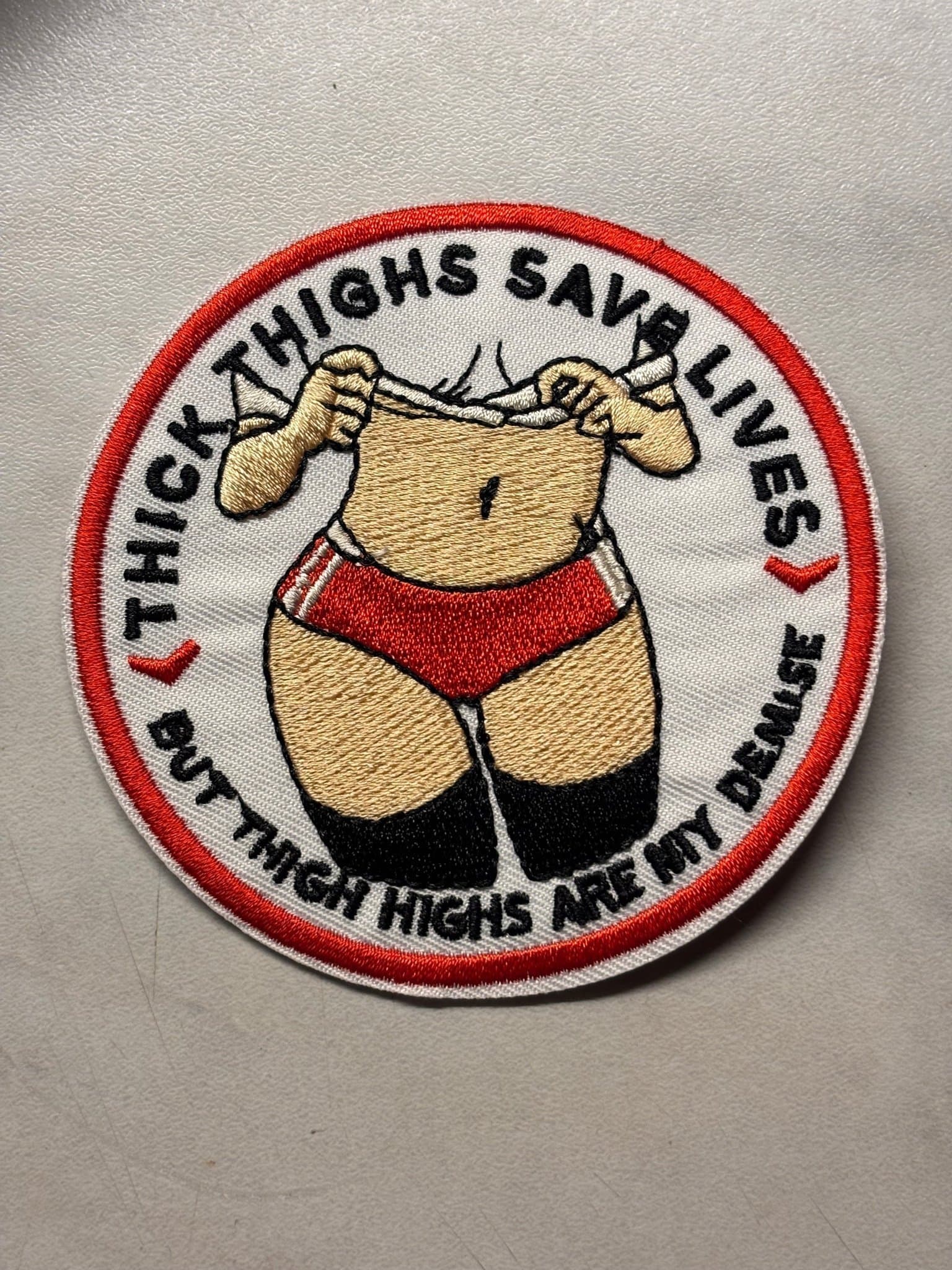 Rolig och udda Tygmärke/Patch