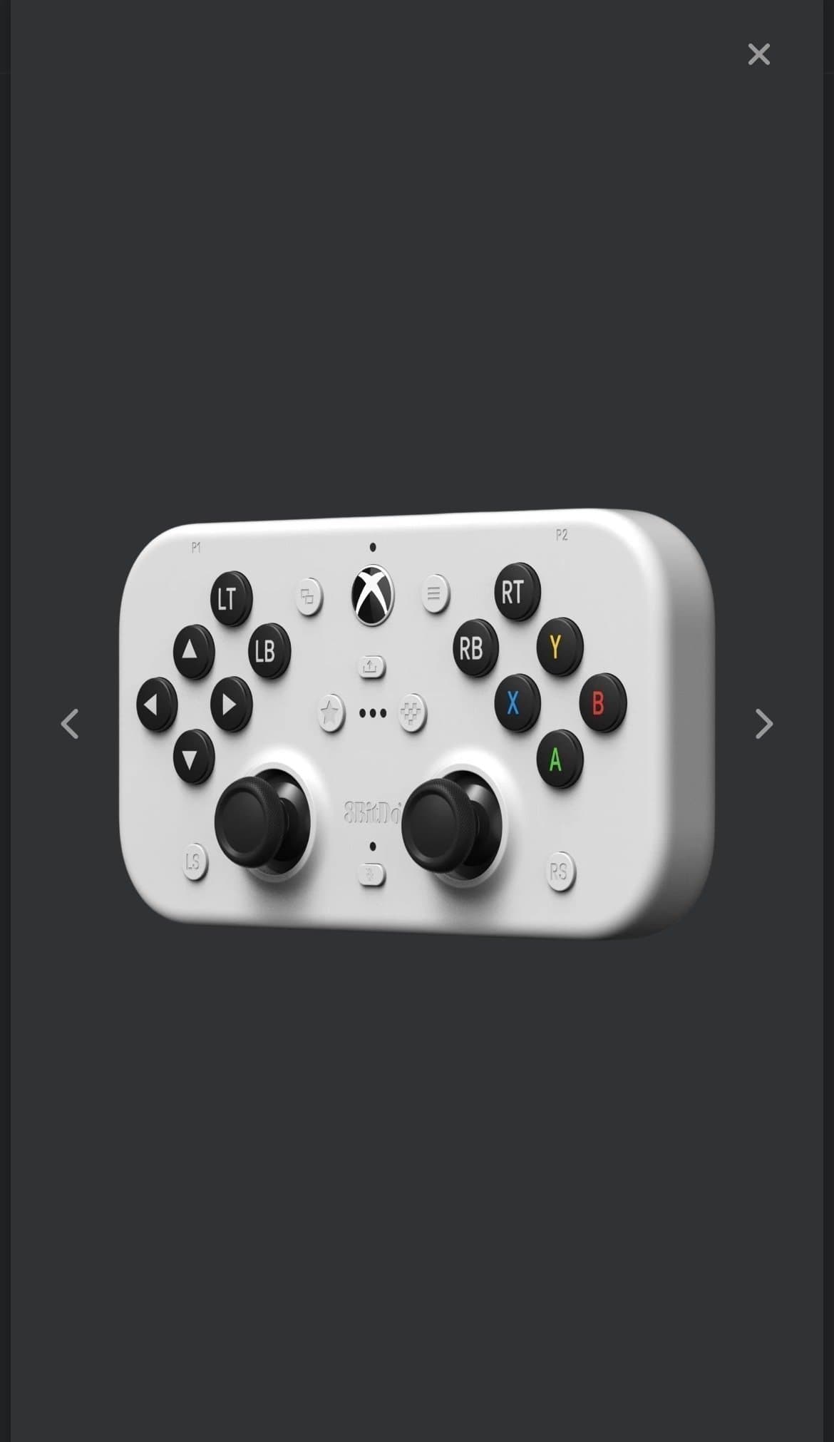Xbox kontroller för gamers med nedsatt rörlighet