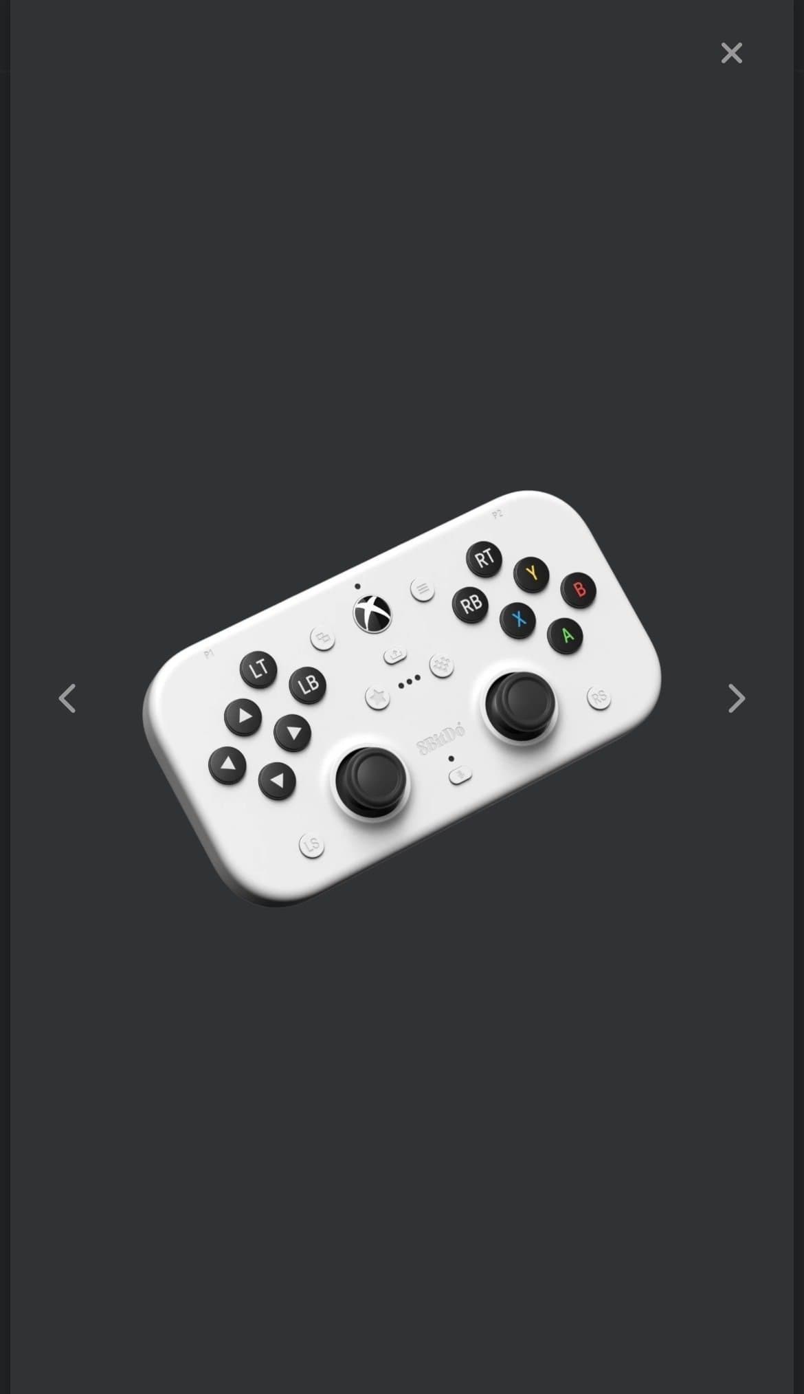 Xbox kontroller för gamers med nedsatt rörlighet