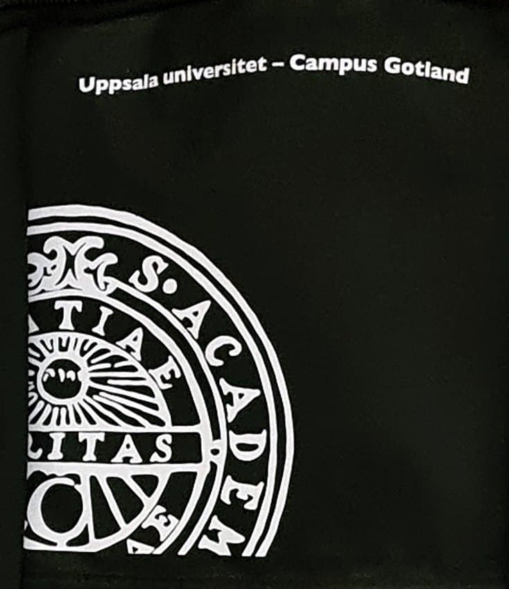 Svart ryggsäck Black Hill 20 lit i miljöserien Green Line