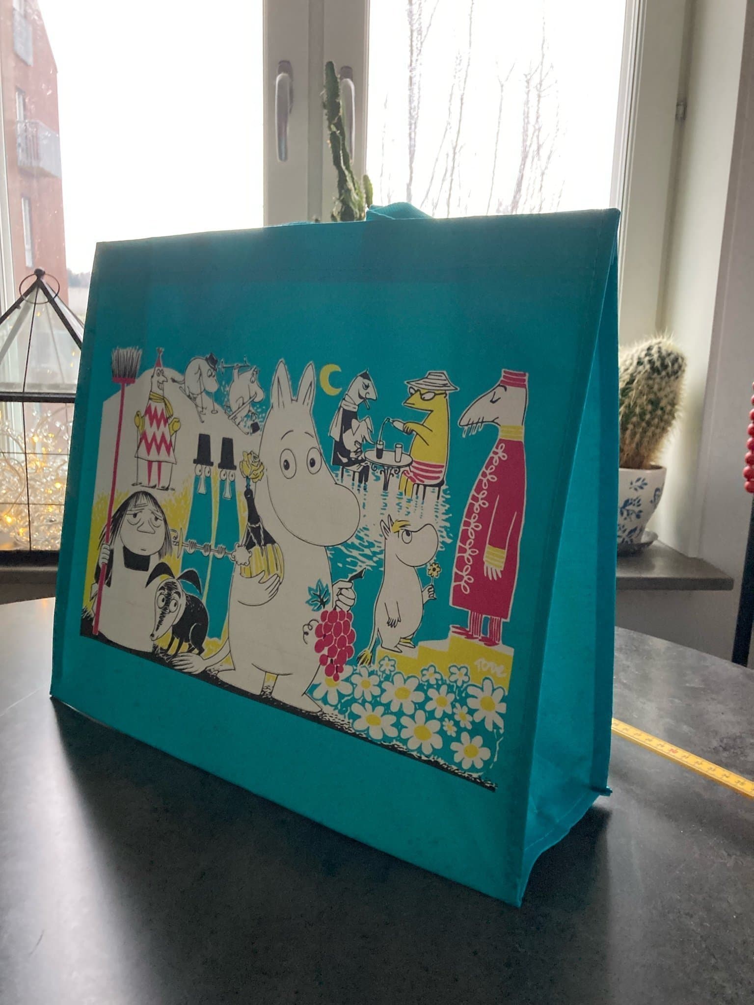 Muminkasse ny oanvänt 40x34 cm mumintrollen Snorkfröken väska