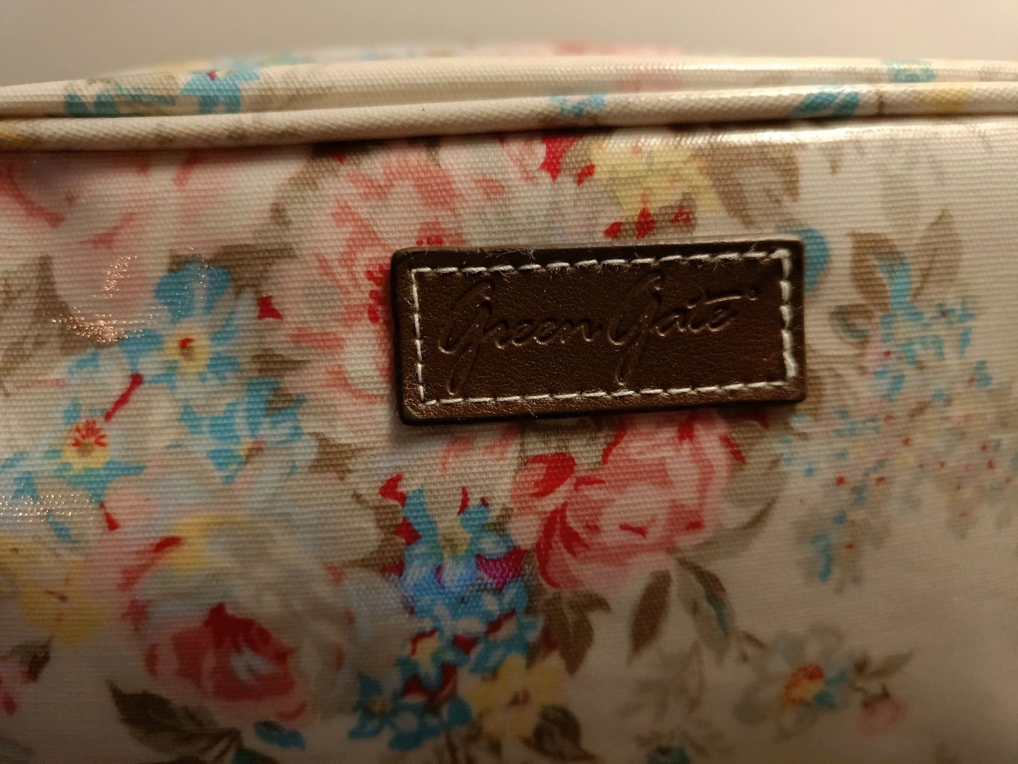 Green Gate necessär med blommigt mönster