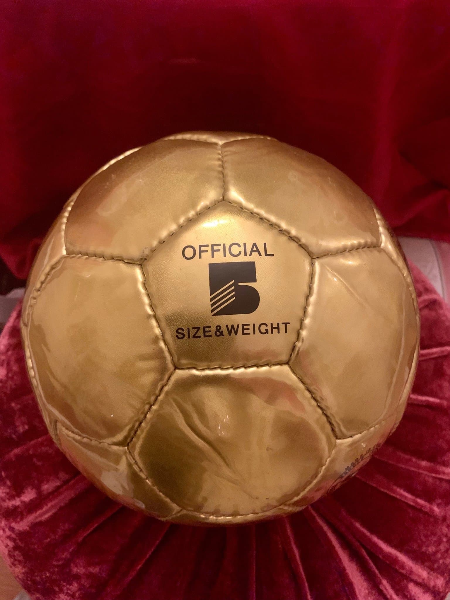 Fotboll i ” guld ” - ny - presenttips