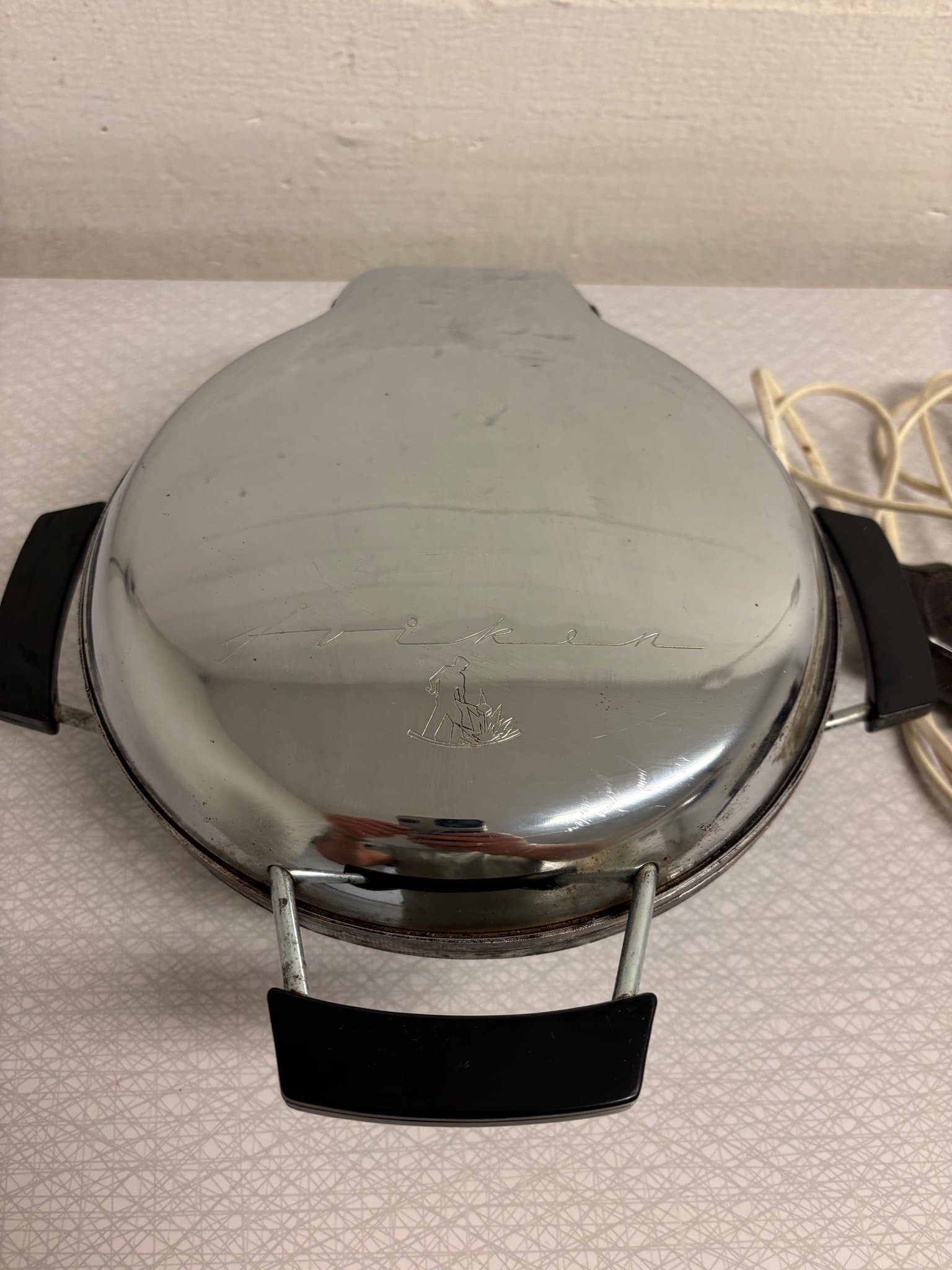 Våffeljärn, AB Åvikens Metall, Made in Sweden