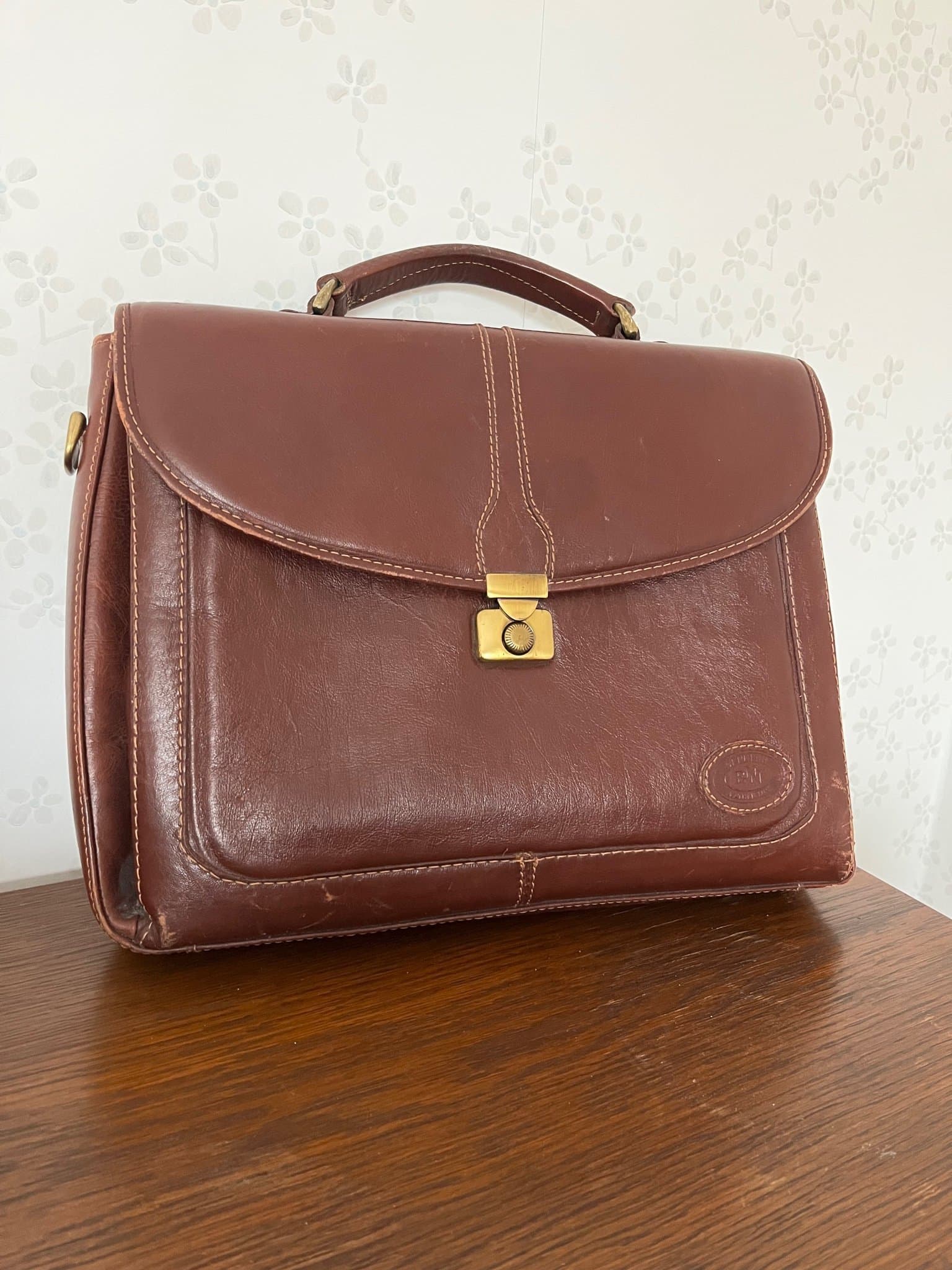 Bennesh BNN brun läderväska