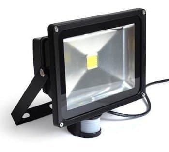 LED Strålkastare TL 50w med sensor, Lyser som en 500watt halogen lampa.