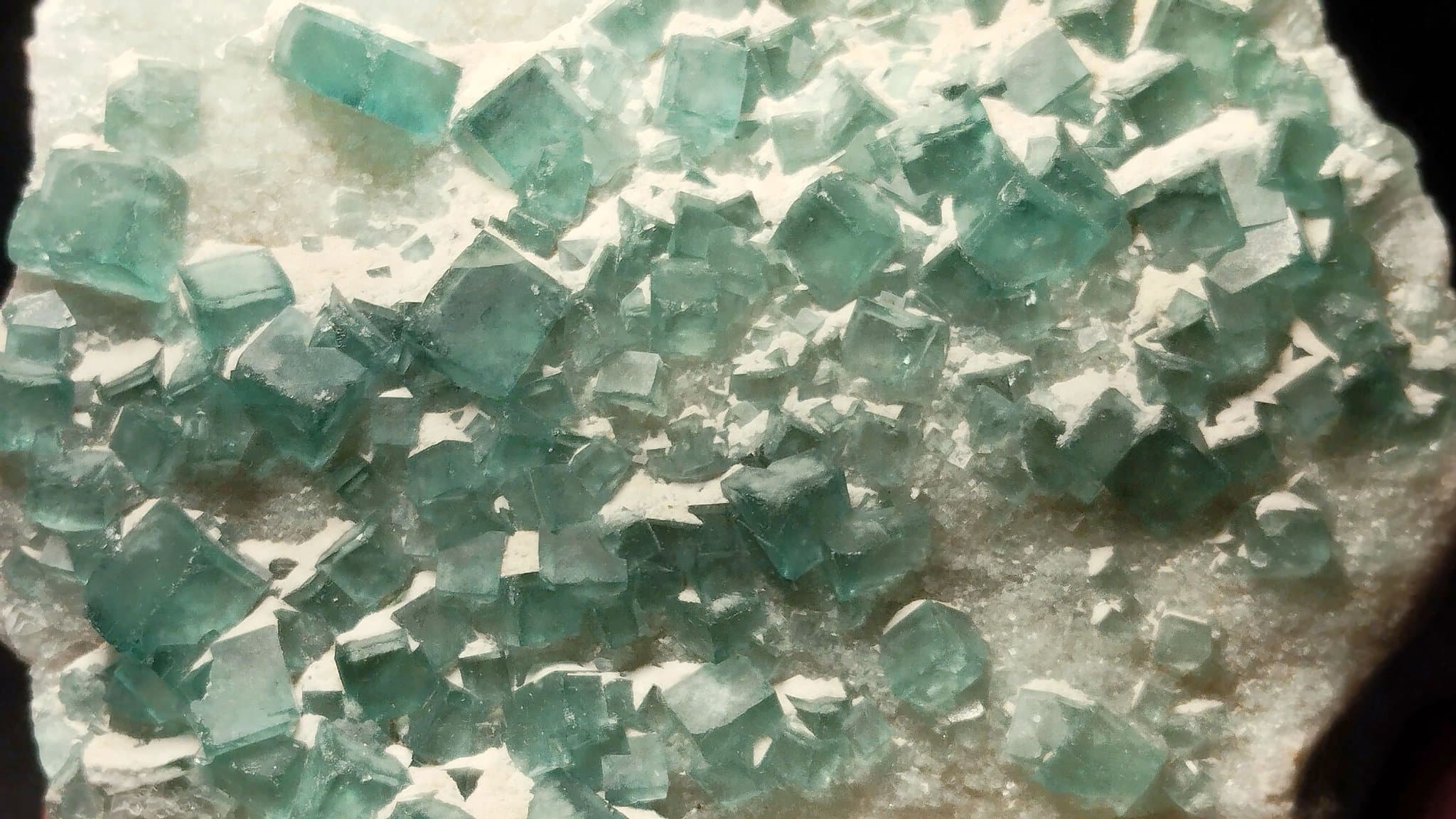 Fluorit, Snöscen Fluorit,ny