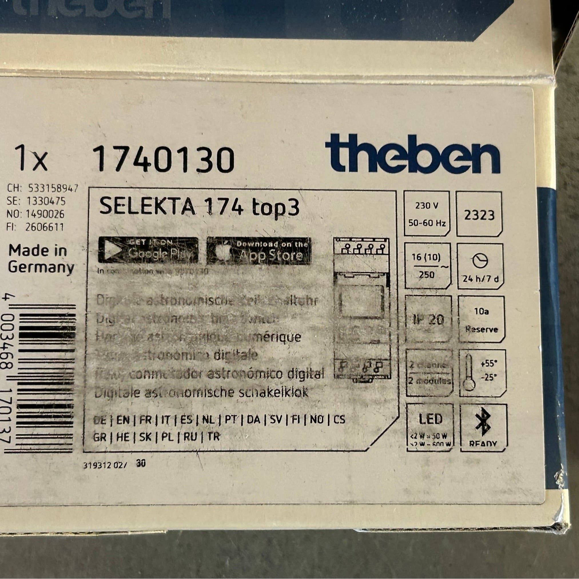 Theben SELEKTA 174 top3