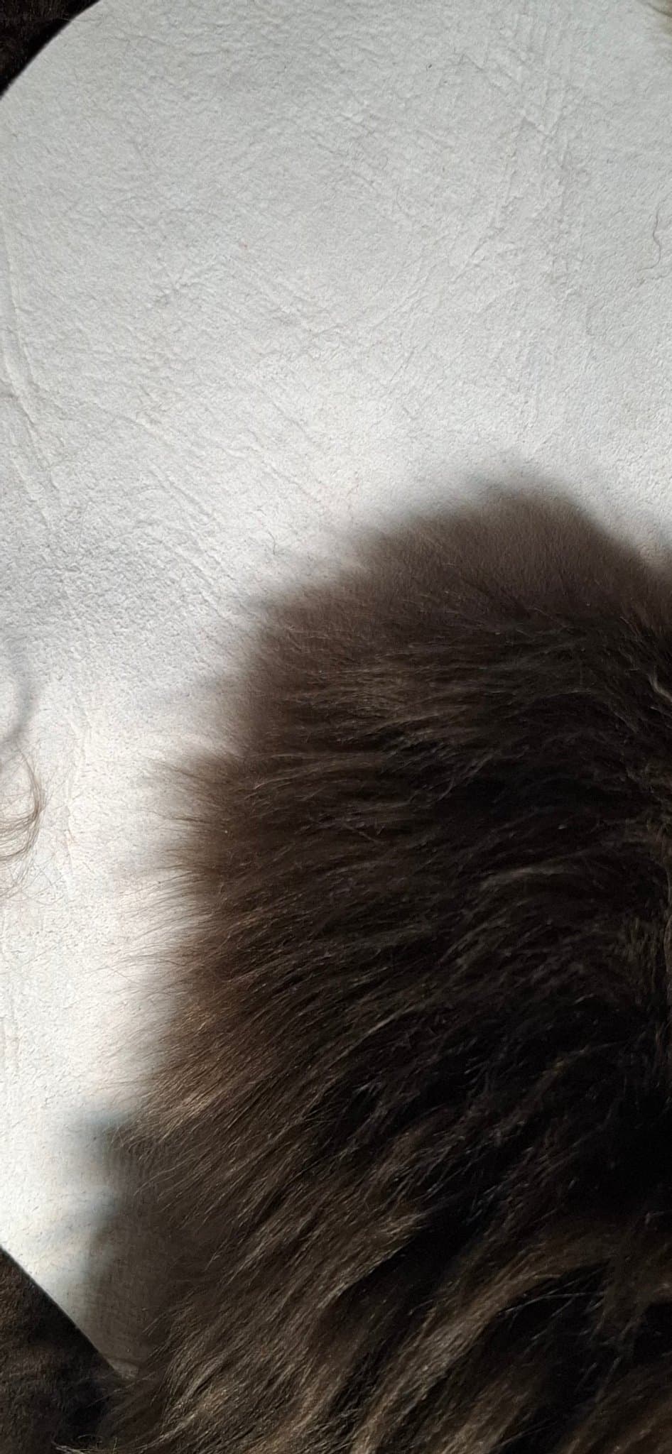 Ny snygg matta OLEBY, fårskinn 1/2 priset