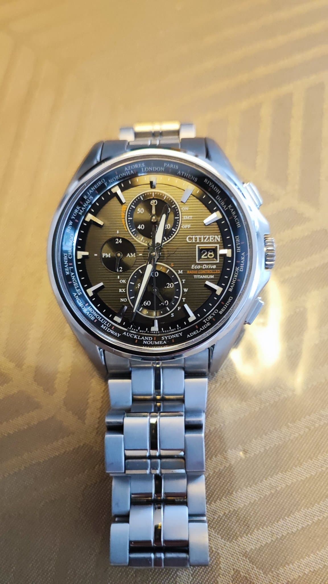 Citizen Eco-Drive Titanium Herrklocka