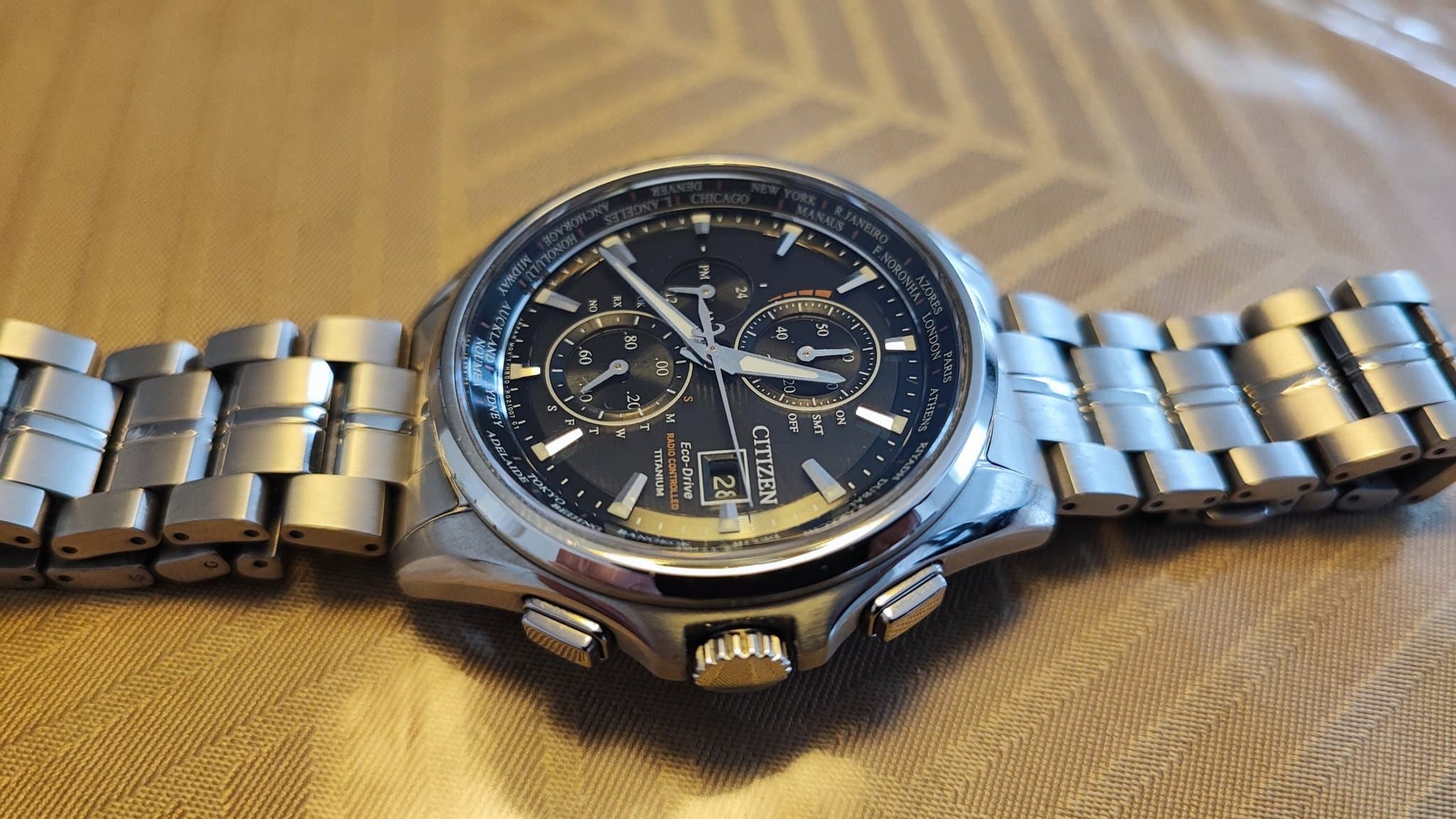 Citizen Eco-Drive Titanium Herrklocka